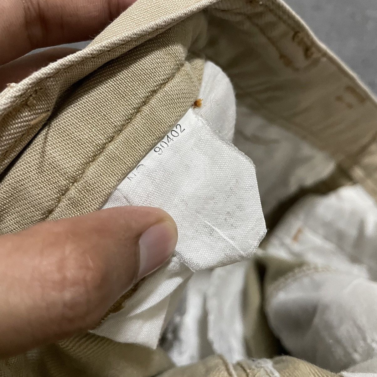 Vintage Vintage Cargo Six Pockets Splattered Paint Pant Size US 27 - 5 Thumbnail