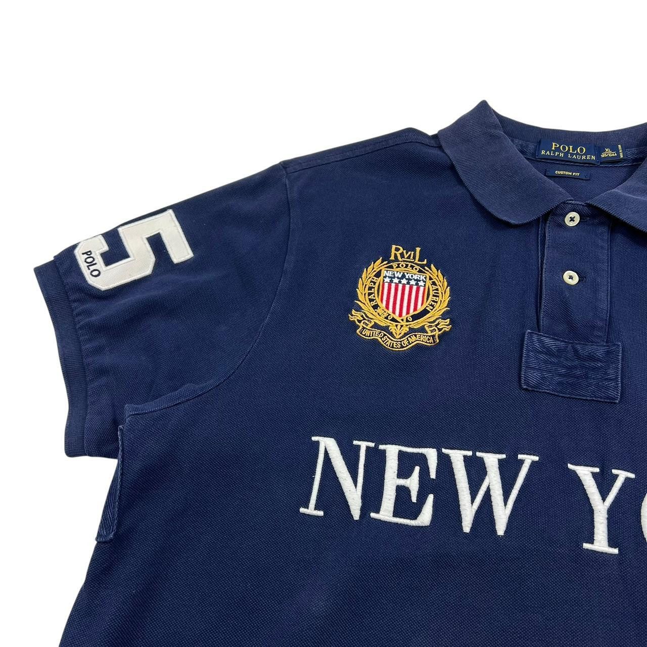 Polo Ralph Lauren Polo By Ralph Lauren New York Big Pony Shirt - Extra Large Size US XL / EU 56 / 4 - 3 Thumbnail
