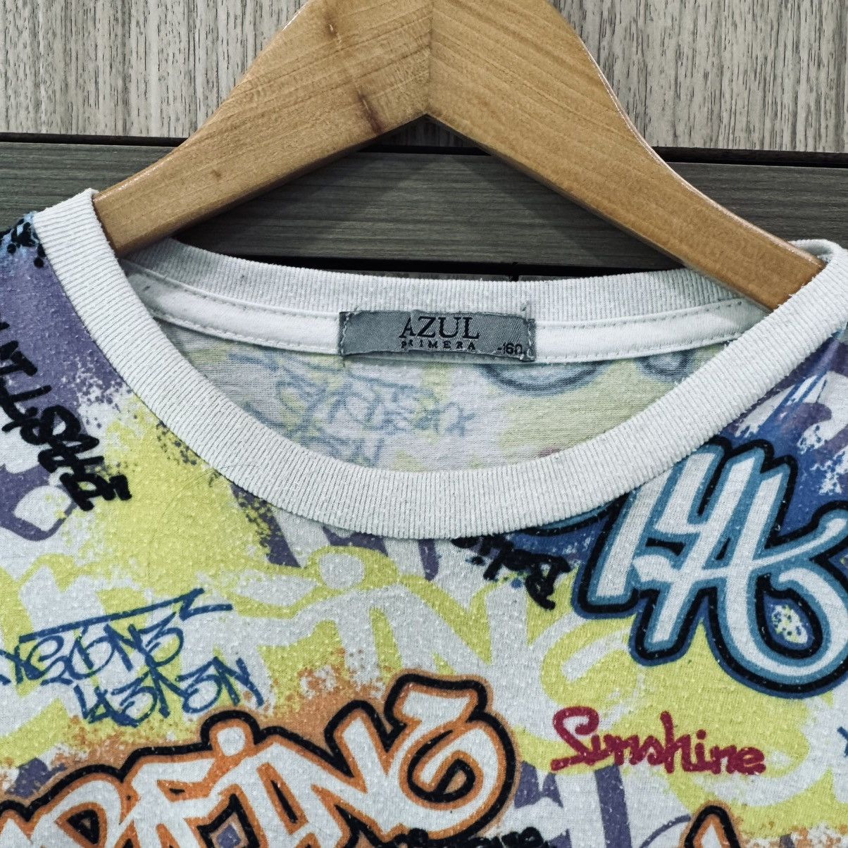 Japanese Brand Full Print Azul Surfing Tee Size US M / EU 48-50 / 2 - 4 Thumbnail