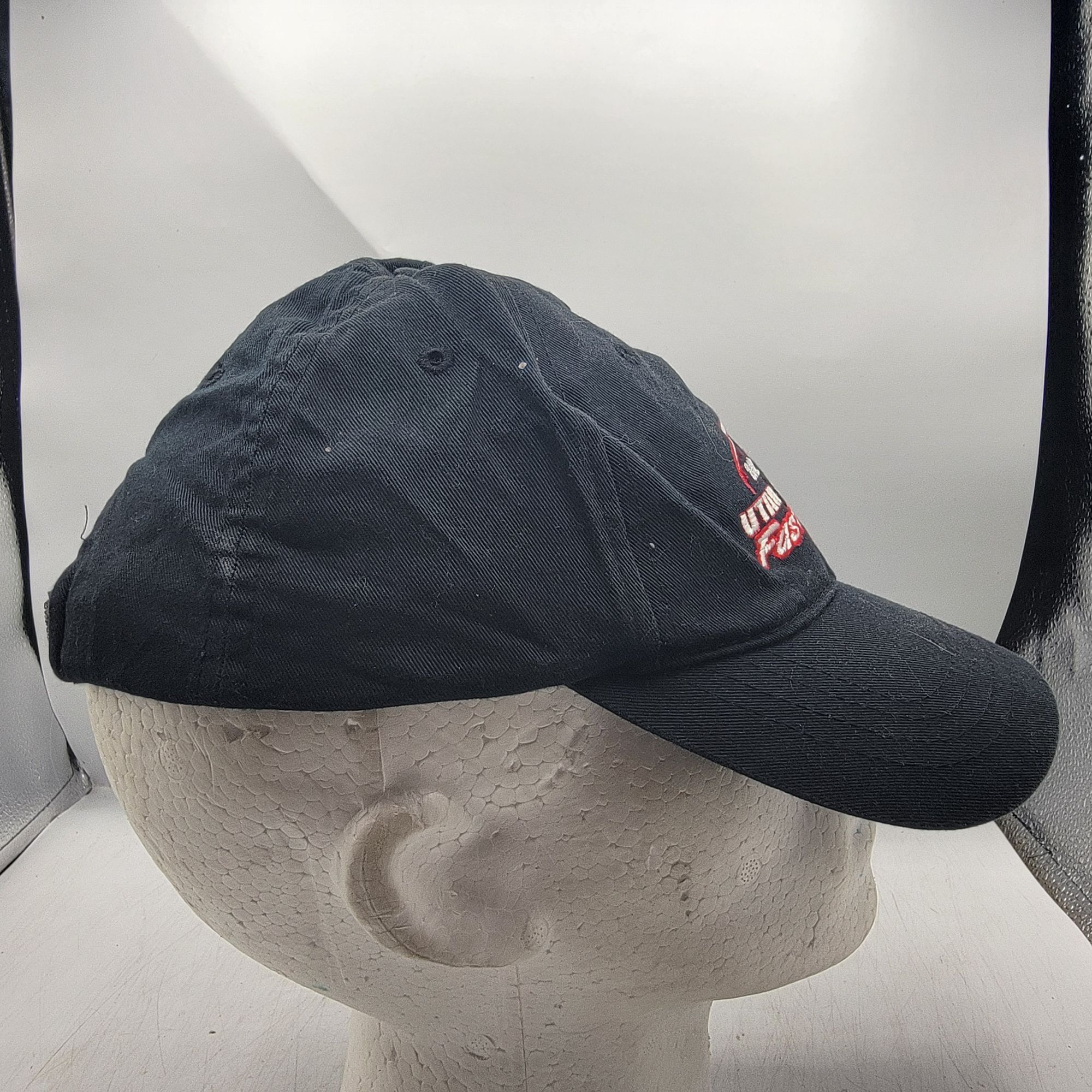 Other 2012 Utah Fast Pass Black Embroidered Cap With MMP Logo Adju Size ONE SIZE - 4 Thumbnail