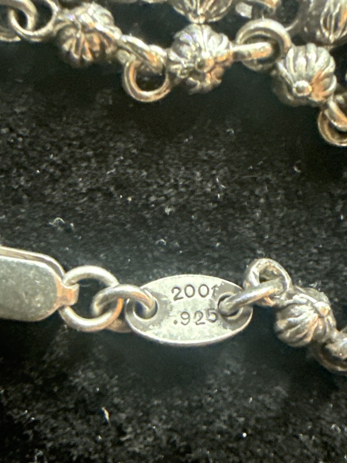 Chrome Hearts Chrome Hearts silver ankle bracelet Size ONE SIZE - 7 Thumbnail