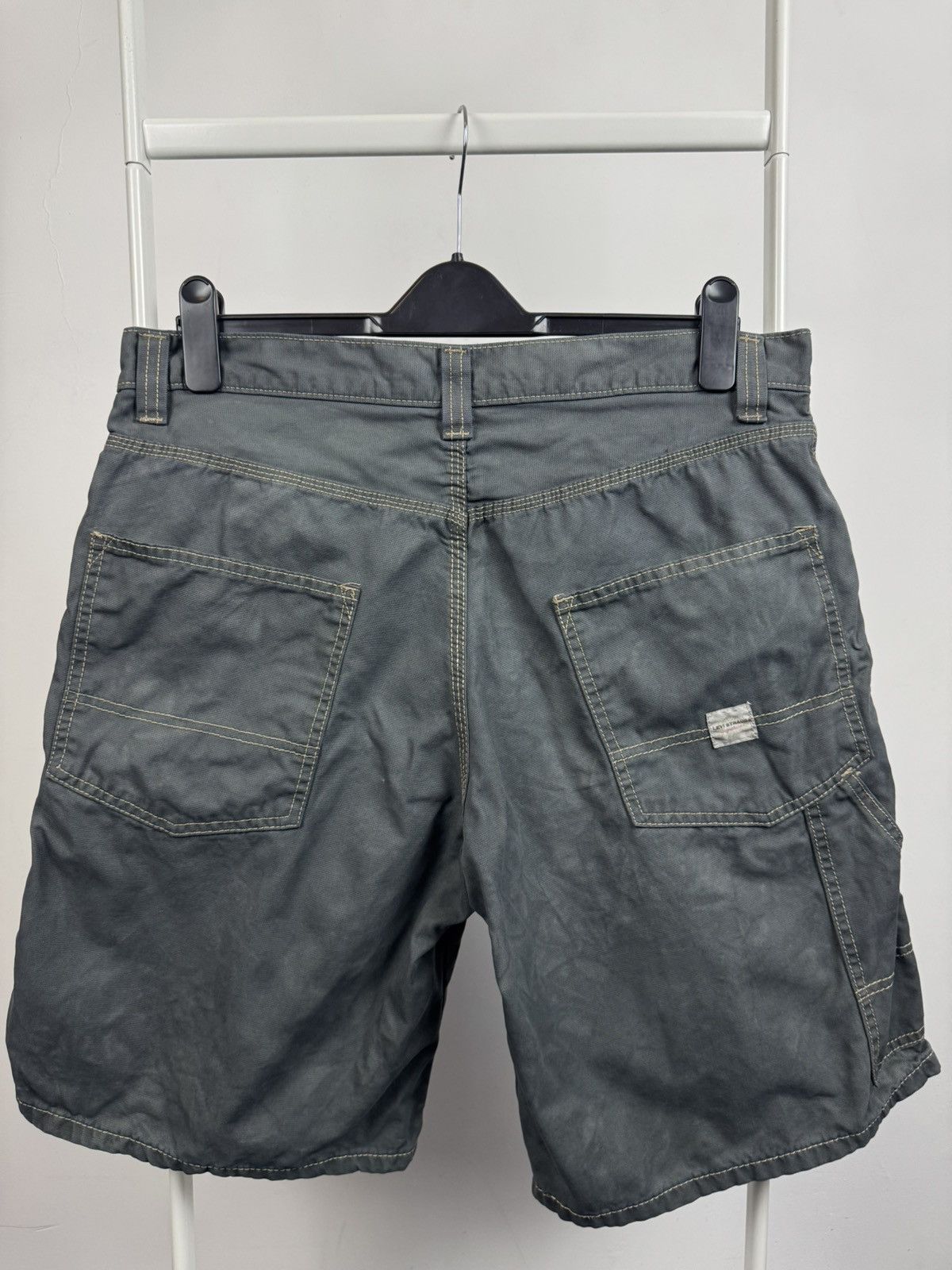Levi's Vintage Levi’s Signature Workwear Tie Dye Shorts Size US 34 / EU 50 - 2 Thumbnail