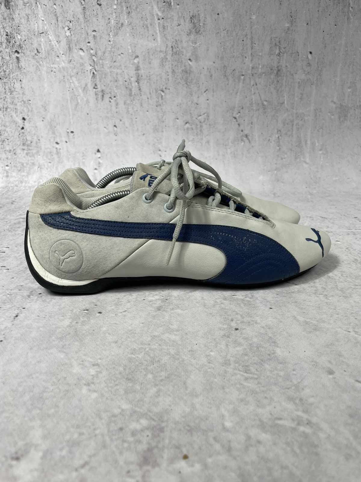 Puma × Vintage Vintage Y2K BMW Puma speedcat grey navy sneakers Size US 11.5 / EU 44-45 - 6 Thumbnail