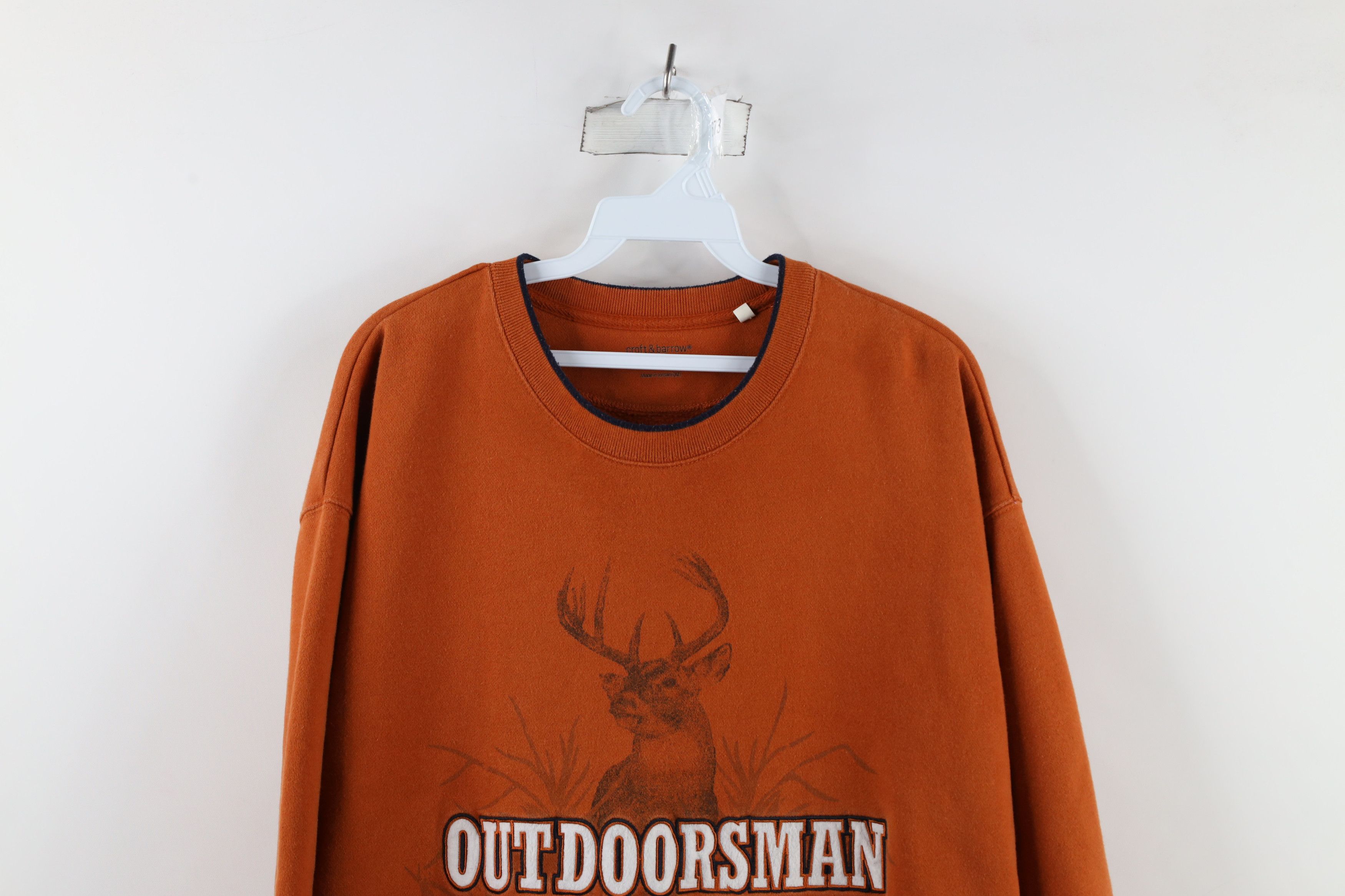 Vintage Vintage Streetwear Outdoorsman Buck Heavyweight Sweatshirt Size US L / EU 52-54 / 3 - 2 Thumbnail