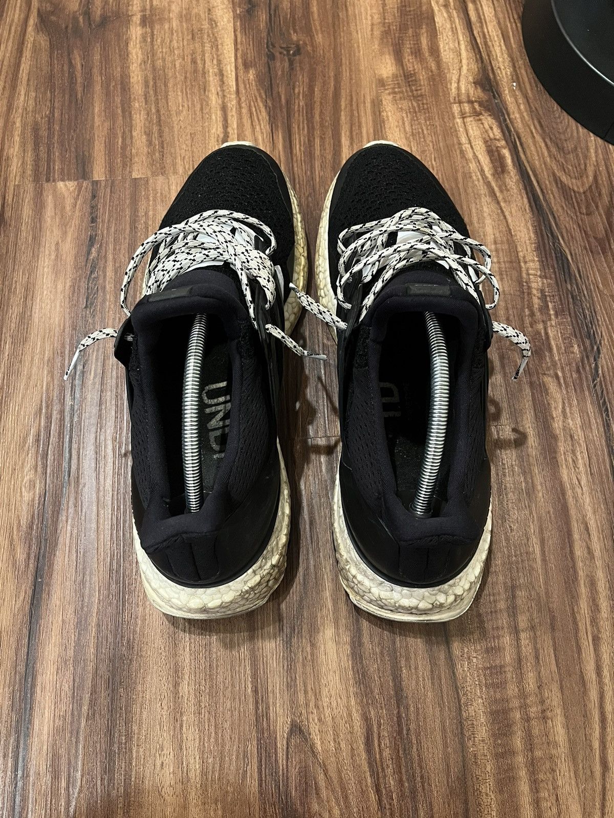 Adidas × Undefeated Undefeated x Adidas Black Ultra Boosts Size US 11.5 / EU 44-45 - 3 Thumbnail