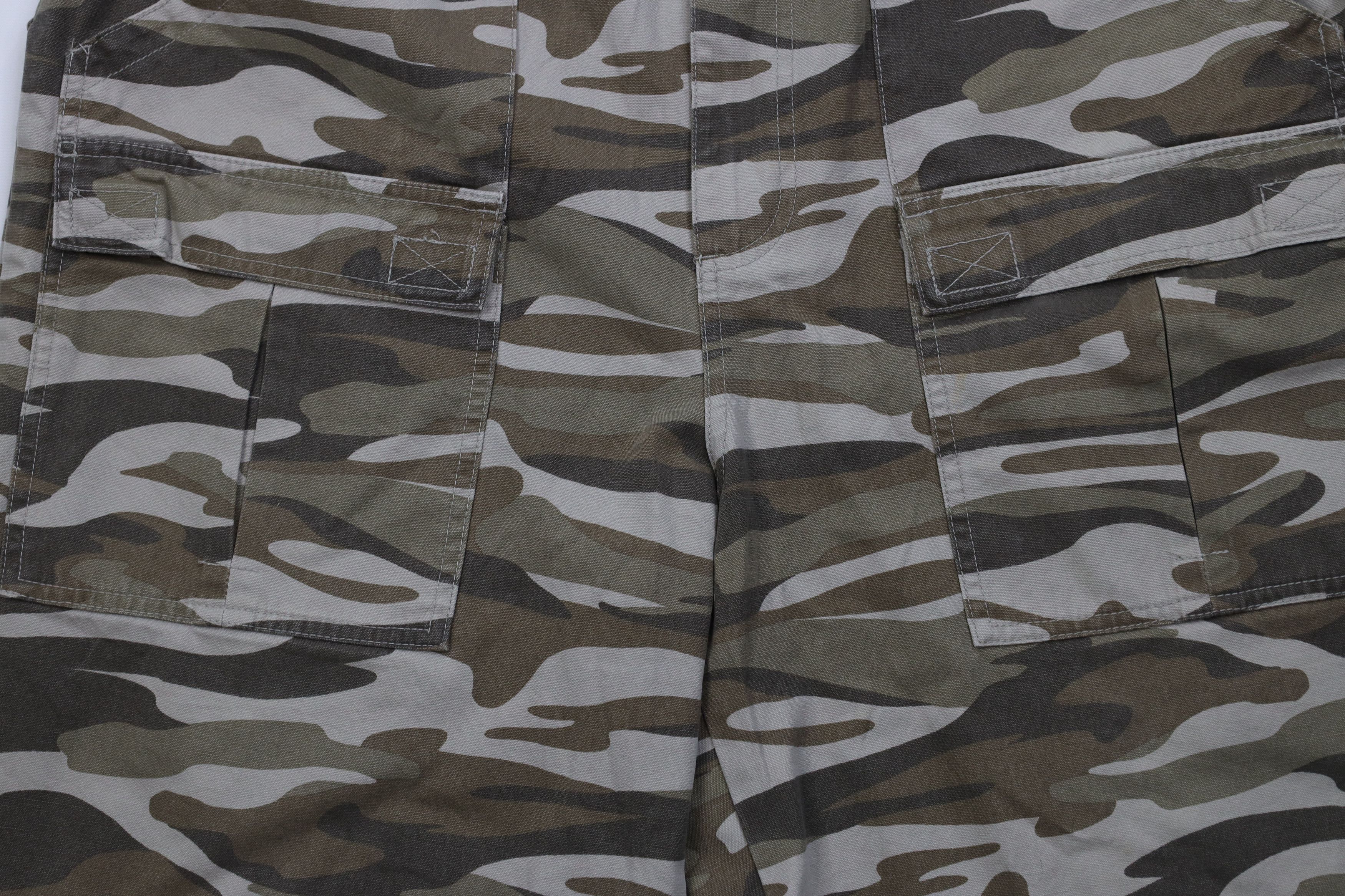 Cabelas Vintage Y2K Cabelas Canvas Camouflage Cargo Shorts Cotton Size US 38 / EU 54 - 3 Thumbnail