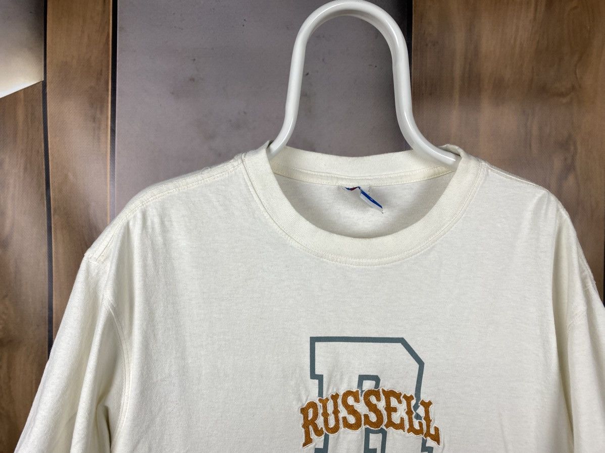 Russell Athletic 🦅T-Shirt Russell Athletic Big Knit Logo Tee🦅 Size US M / EU 48-50 / 2 - 4 Thumbnail