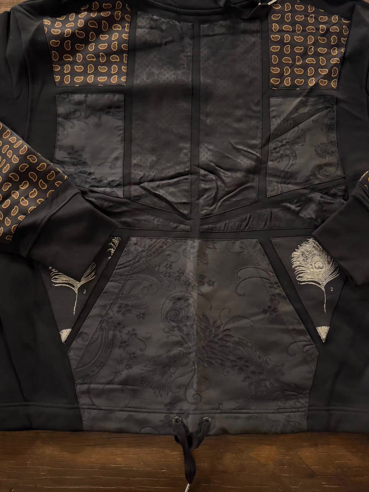 Alexander McQueen Alexander McQueen 17FW Black Bandana‑Patch Ｑ25 Size US M / EU 48-50 / 2 - 4 Thumbnail