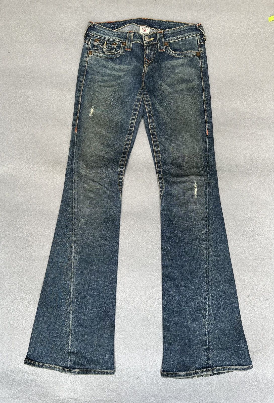 True Religion FLARE True Religion Low Rise Denim Size US 28 / EU 44 - 1 Thumbnail