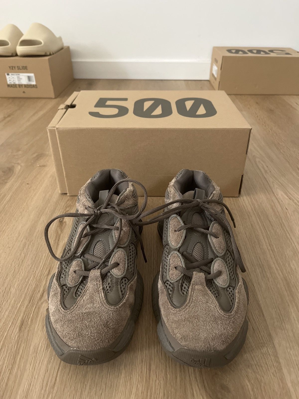 Adidas YEEZY 500 CLEY BROWN Size US 10 / EU 43 - 3 Thumbnail