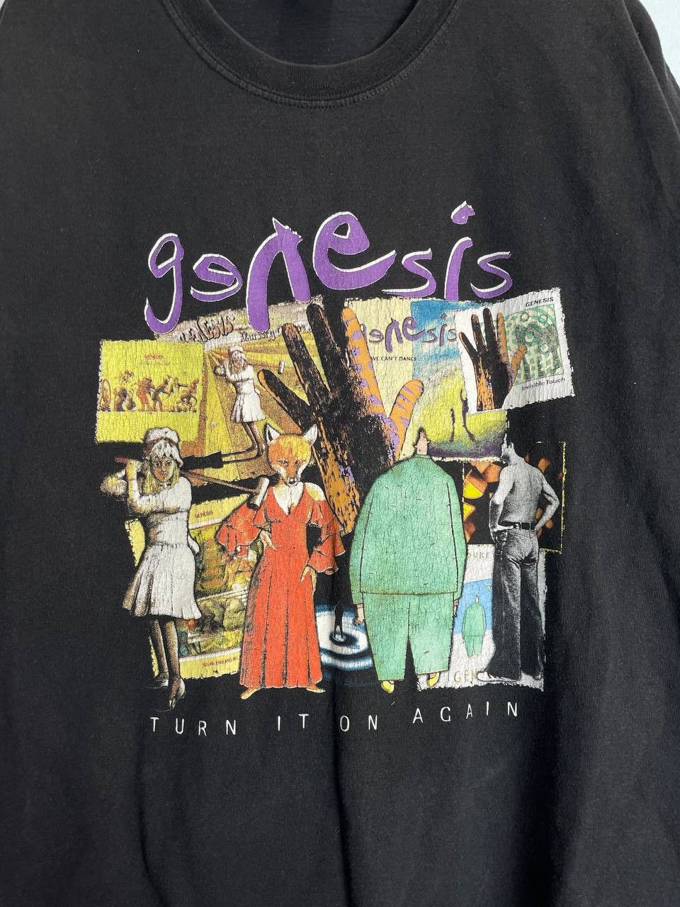 Band Tees × Vintage Genesis 2007 Vintage Faded tee Size US XL / EU 56 / 4 - 2 Thumbnail