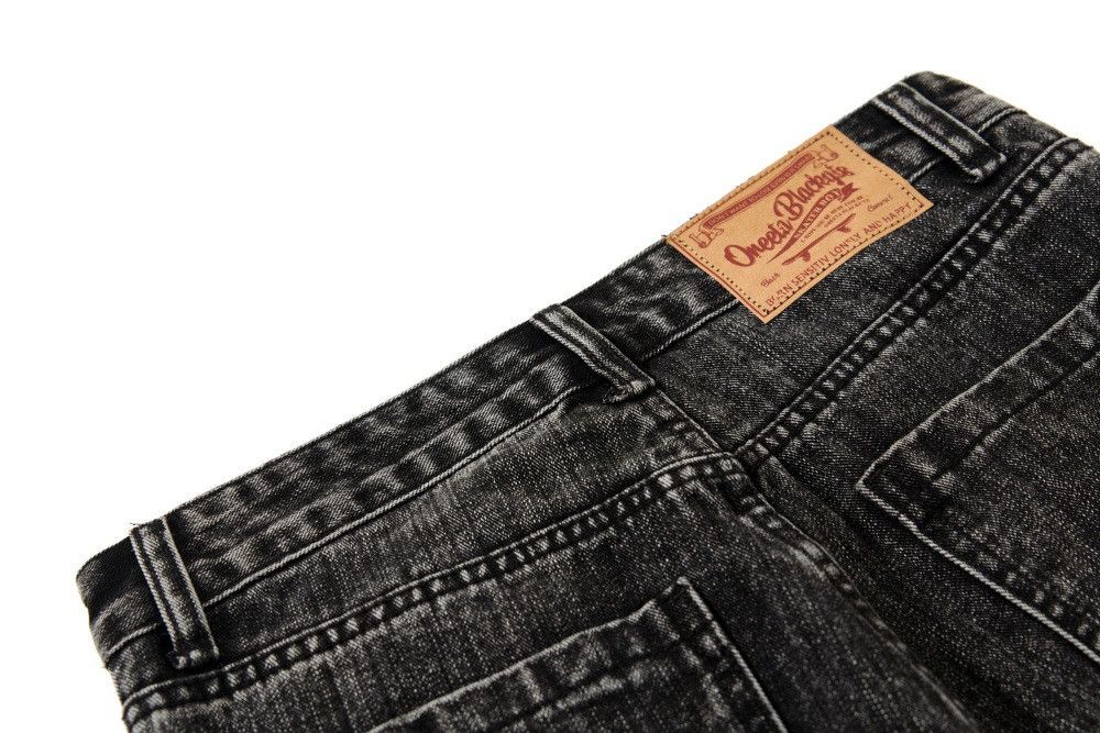 Vintage Retro punk splatter loose wide-leg distressed washed jeans Size US 32 / EU 48 - 5 Thumbnail