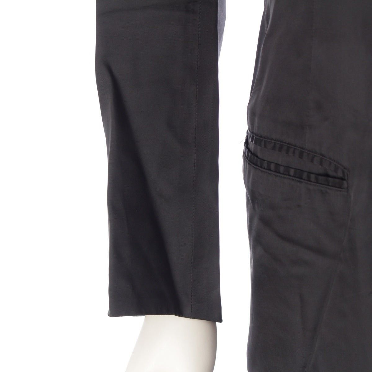 Yohji Yamamoto Yohji Yamamoto - Back Print Staff Long Jacket Coat black Size US S / EU 44-46 / 1 - 16 Thumbnail