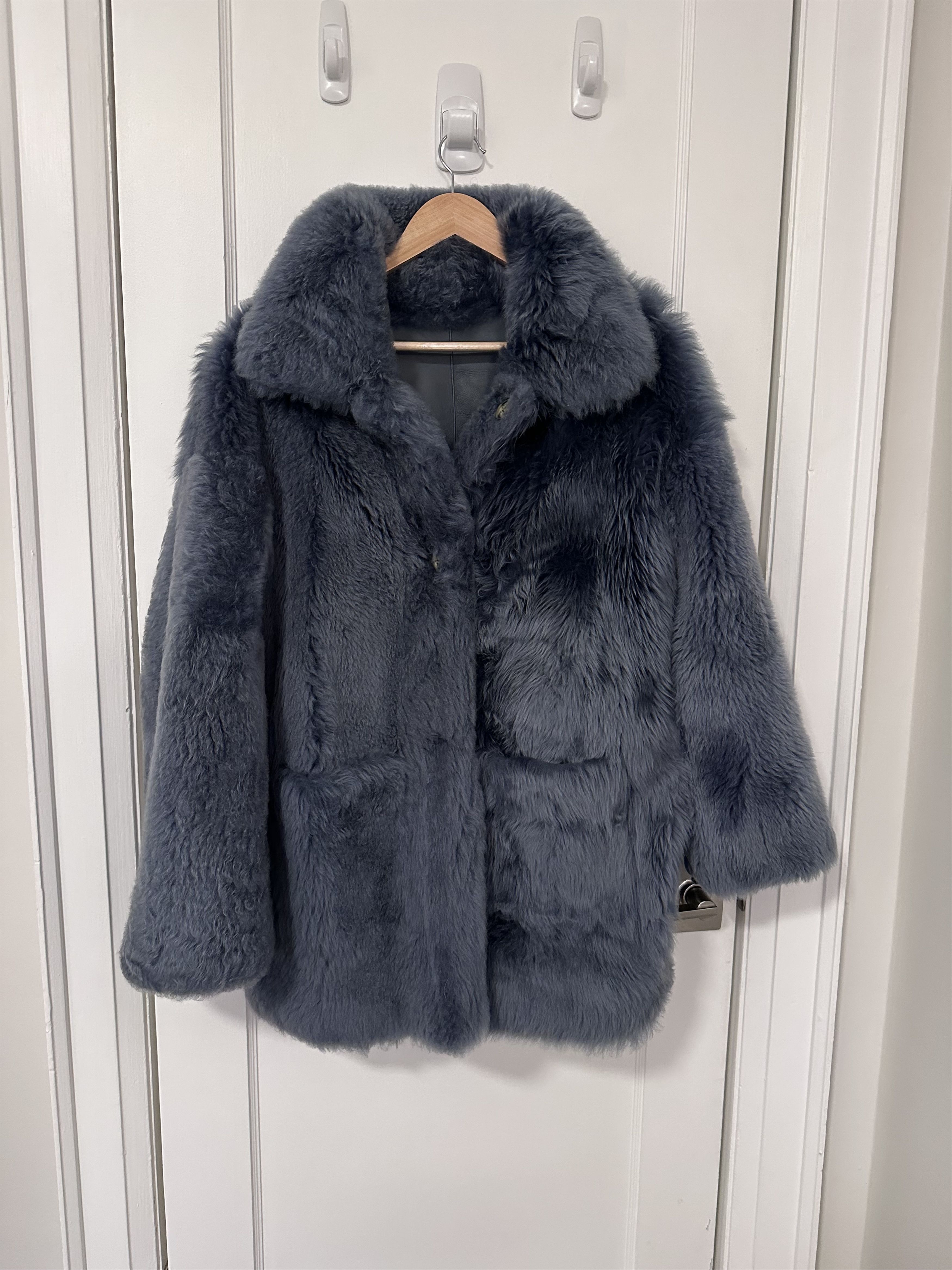 Yves Salomon Yves Salomon - Meteo Reversible Shearling Cashmere Jacket Size XS / US 0-2 / IT 36-38 - 9 Thumbnail