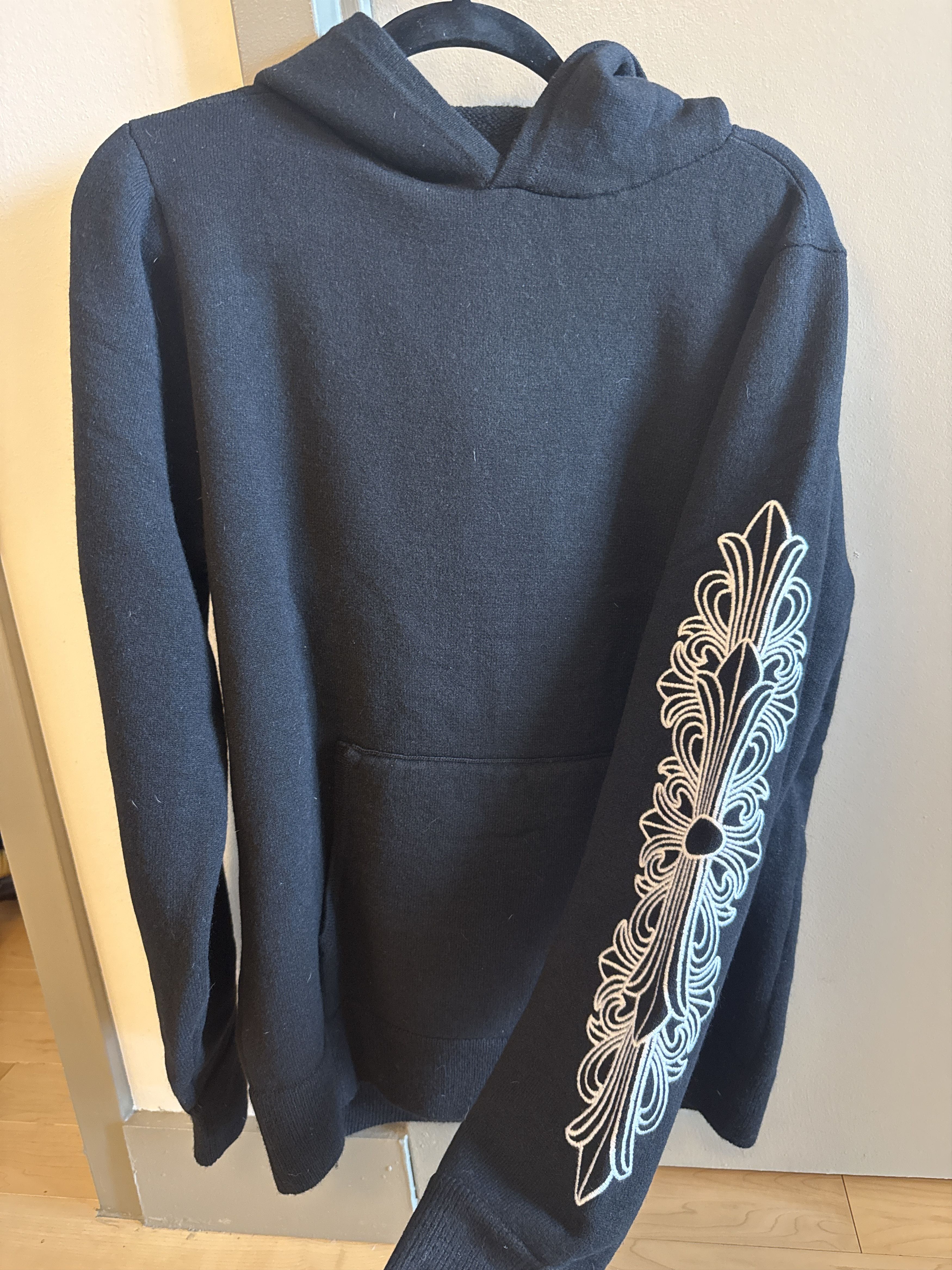 Chrome Hearts Chrome hearts cashmere hoodie Size US S / EU 44-46 / 1 - 1 Thumbnail