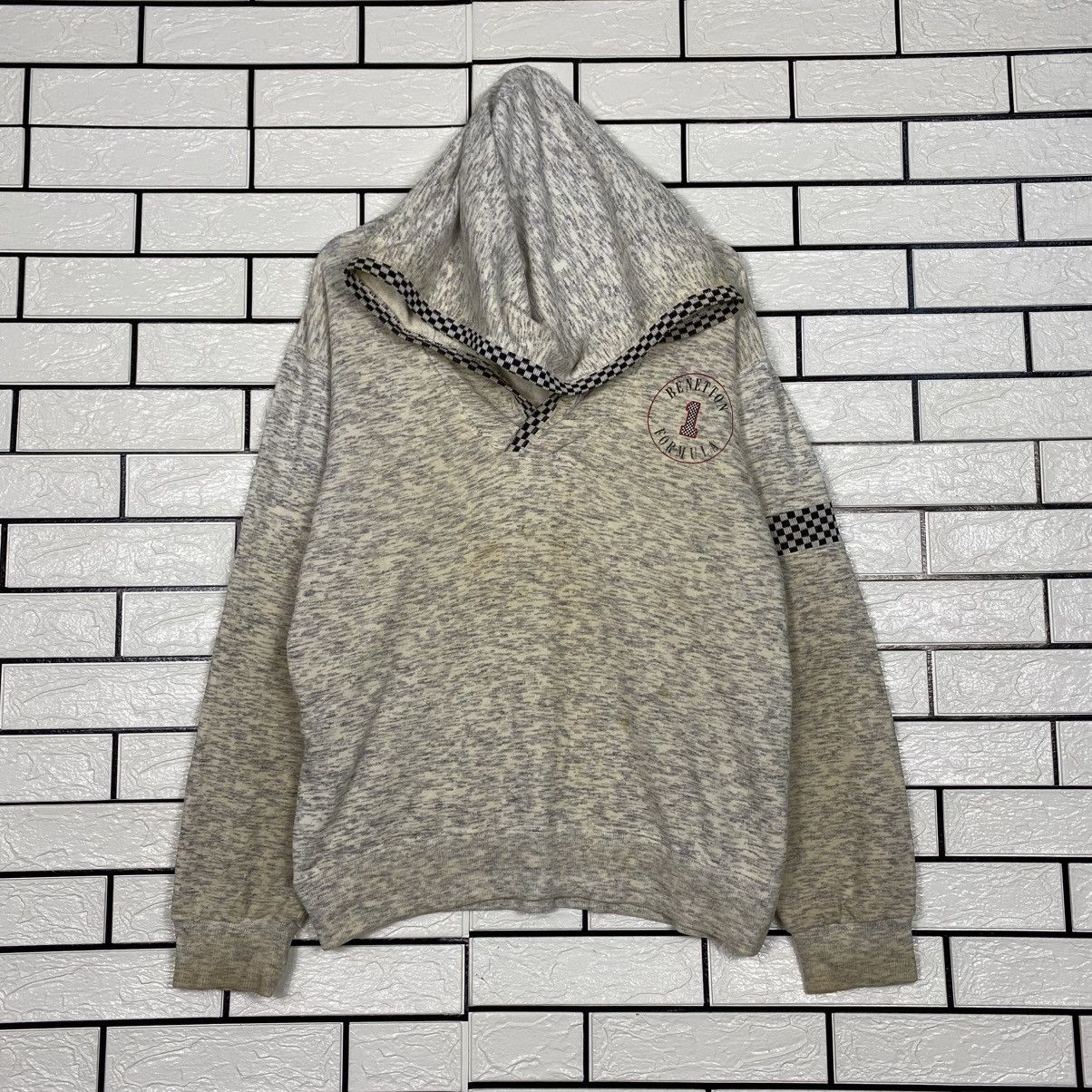 United Colors Of Benetton 📌Benetton Formula 1 Styled in Italy Hoodie Big Logo Design Size US S / EU 44-46 / 1 - 2 Thumbnail