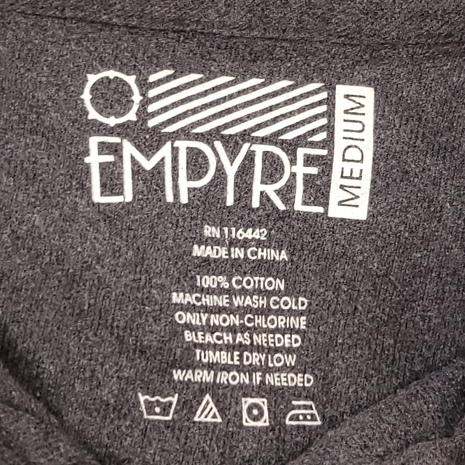 Empyre Empyre Casual Button Up Shirt Adult Mens Size Medium M Gray Size US M / EU 48-50 / 2 - 3 Thumbnail