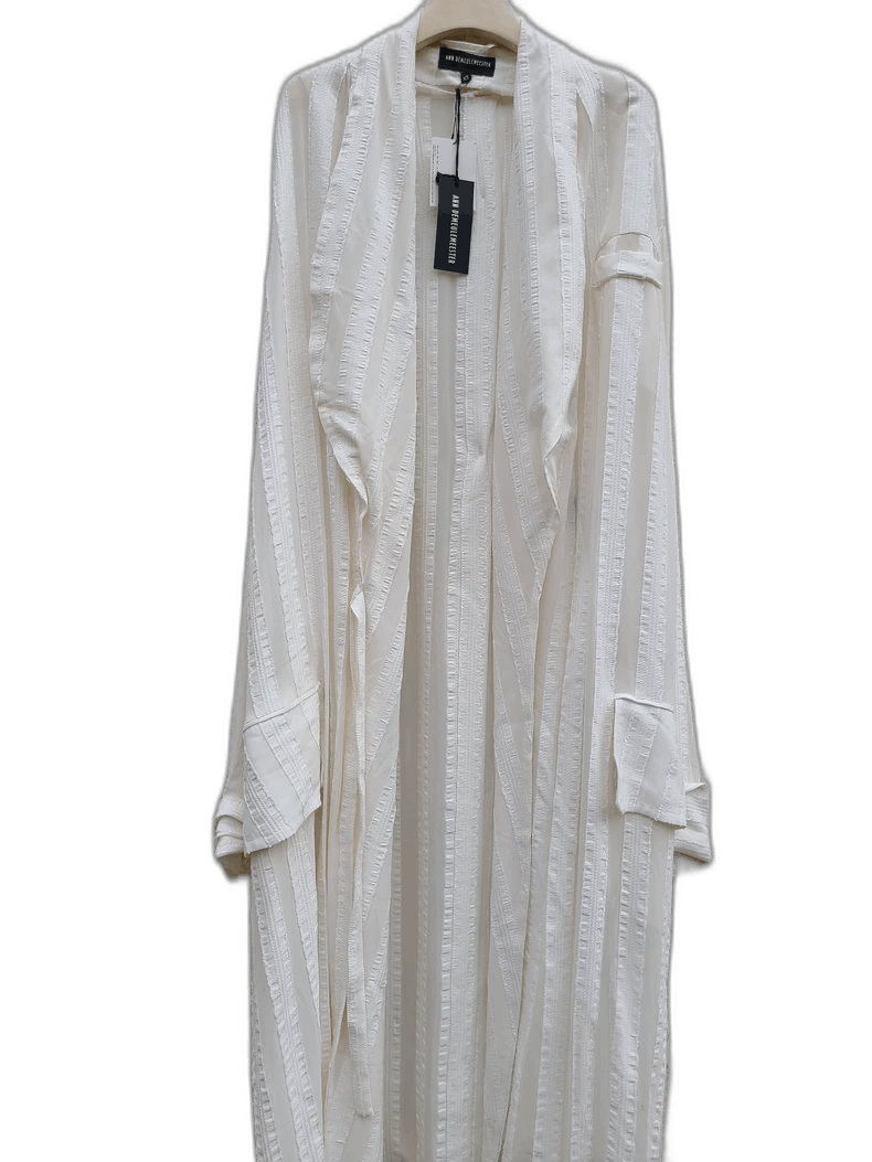 Ann Demeulemeester Ann Demeulemeester Striped Silk Jacket Size M / US 6-8 / IT 42-44 - 1 Thumbnail