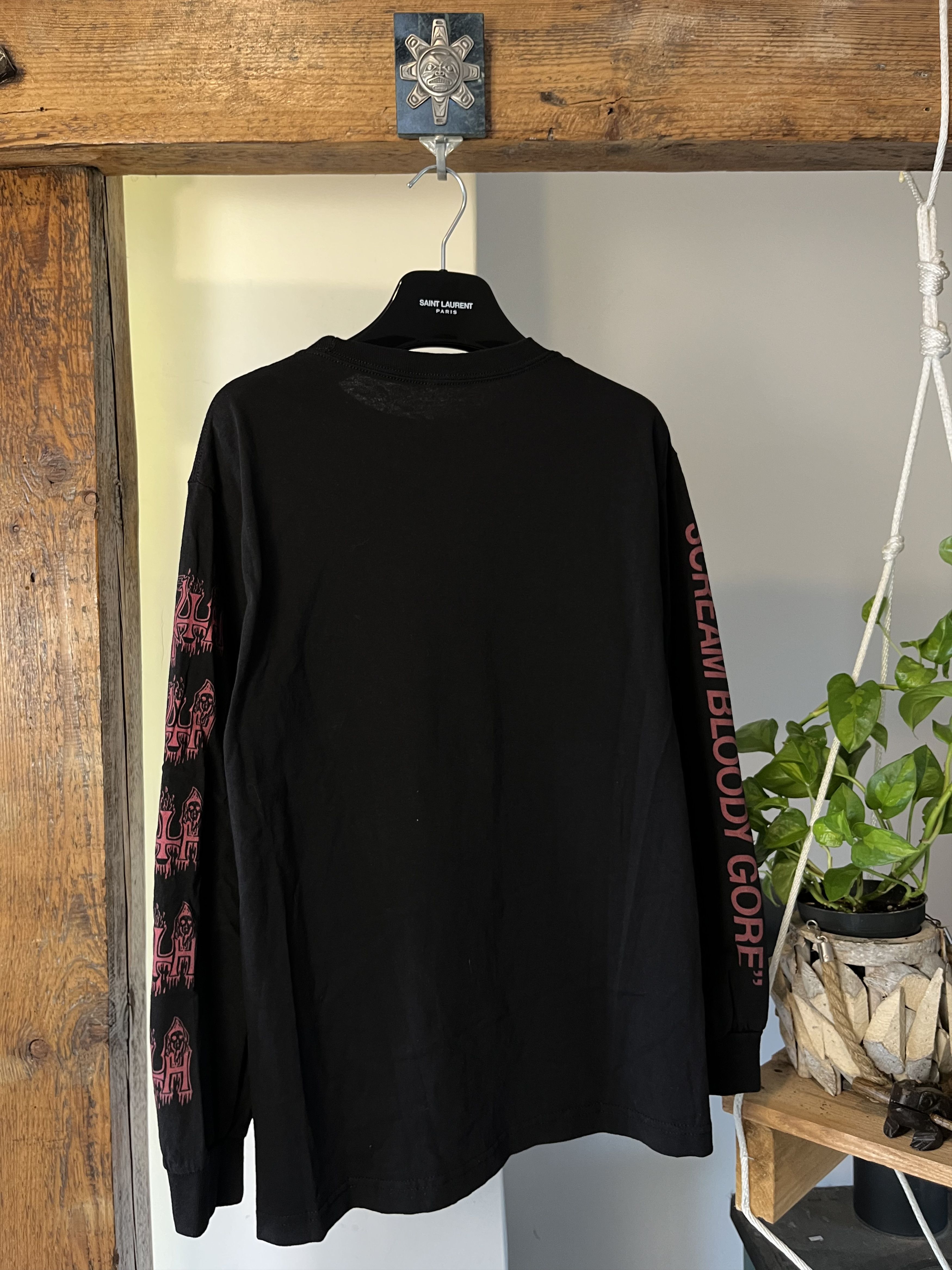 Band Tees × Vintage Death "Scream Bloody Gore" 1987 Album Longsleeve Size US M / EU 48-50 / 2 - 2 Thumbnail