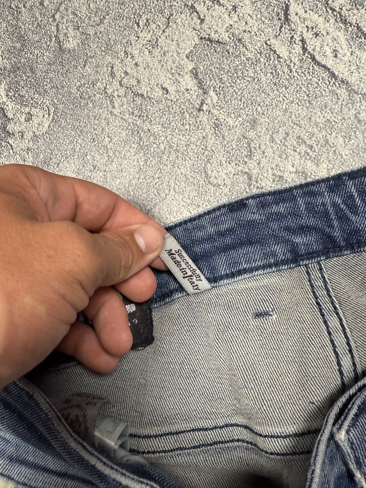 Diesel Vintage Y2K Diesel jeans denim faded stretwear style size 36 Size 25" / US 0 / IT 36 - 10 Thumbnail