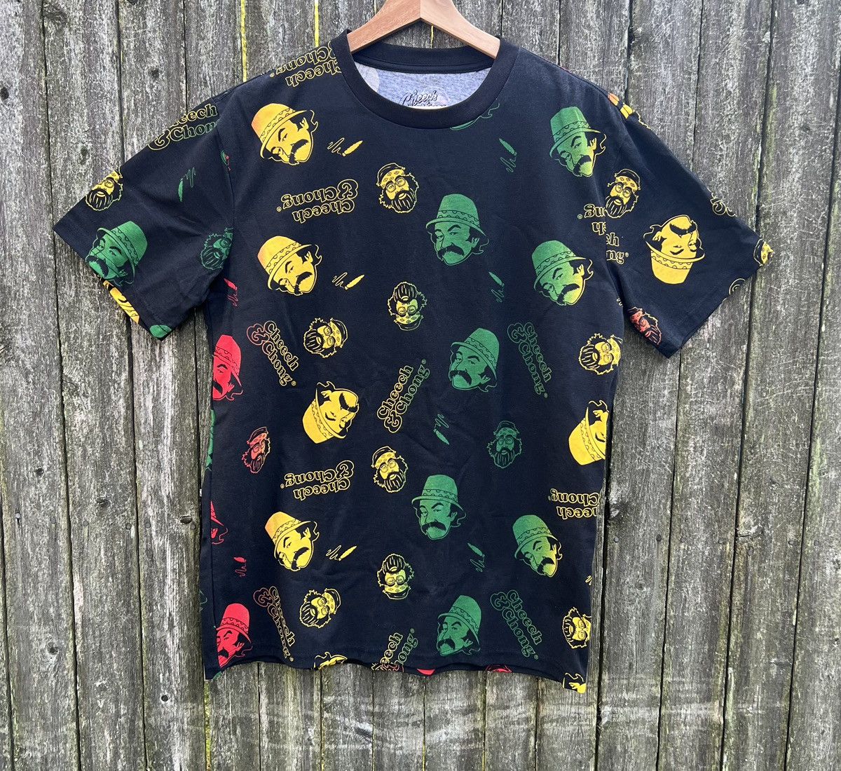 Other Official Cheech & Chong Rasta Double Sided T-Shirt Medium Size US M / EU 48-50 / 2 - 7 Thumbnail