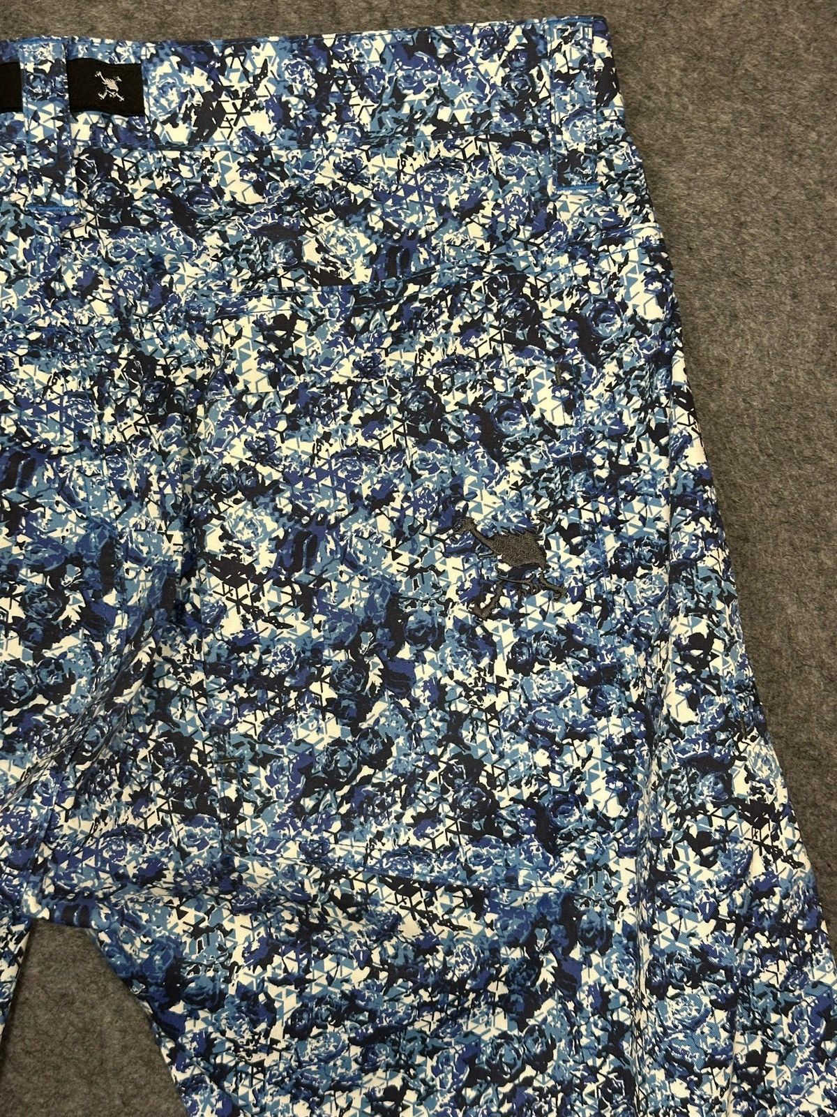 Oakley Oakley men's blue Skull 3D straight-leg golf pants. Size US 34 / EU 50 - 10 Thumbnail