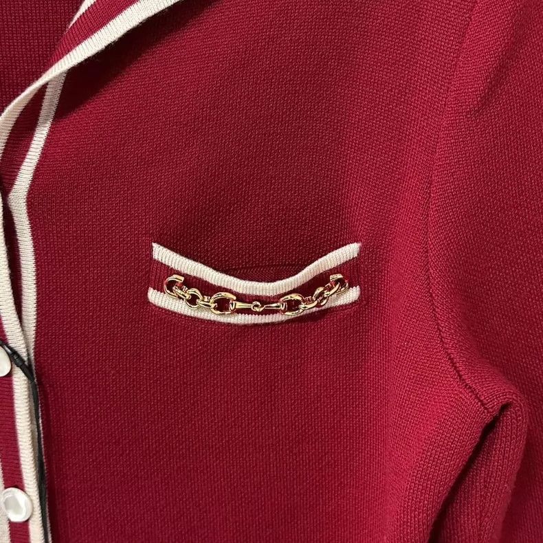 Gucci Gucci Red horse buckle long dress 2503-Nextarrow Size S / US 4 / IT 40 - 4 Thumbnail