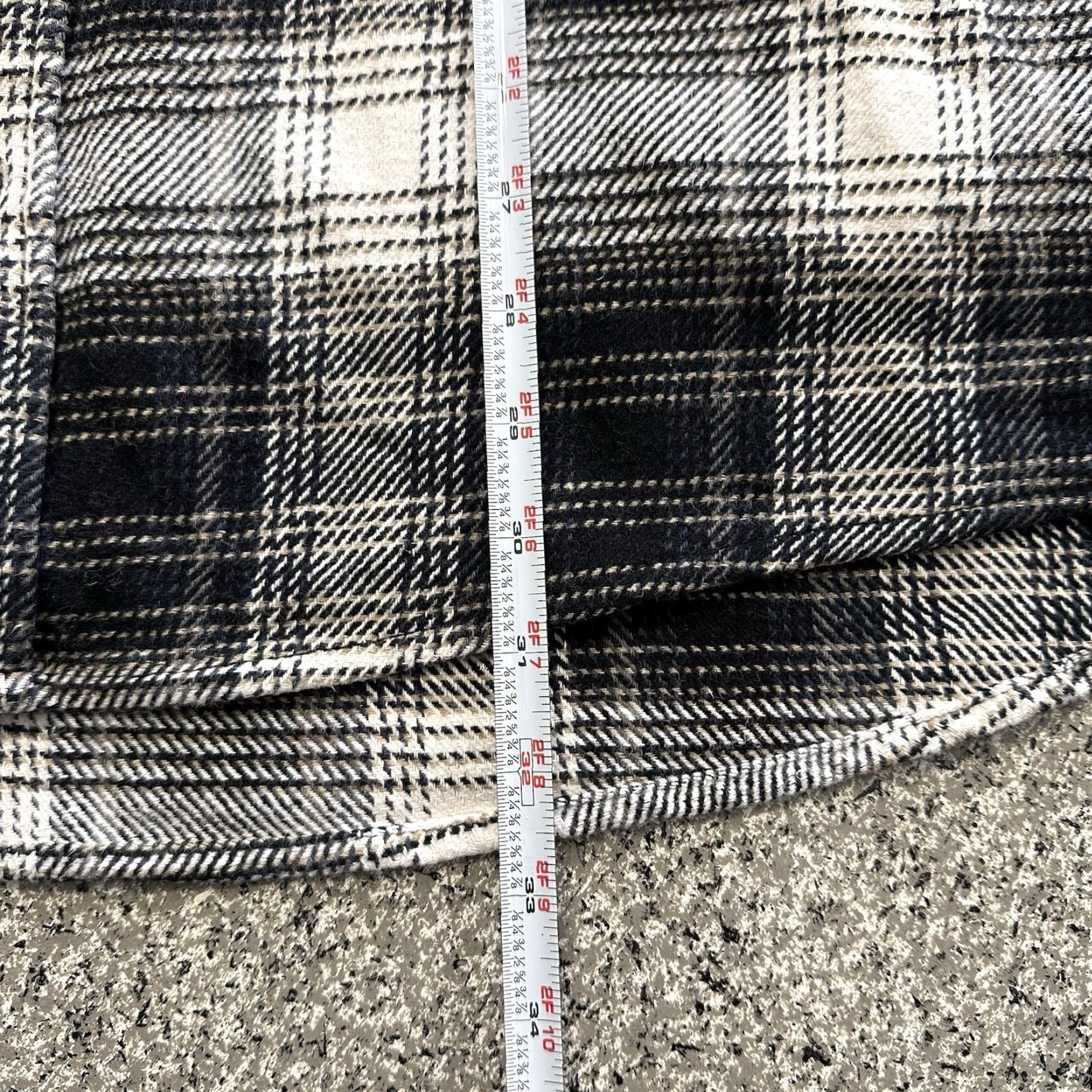 Orvis Orvis Flannel Shacket Mens 2XL Black Plaid Button-Up Shirt Jacket Size US XXL / EU 58 / 5 - 5 Thumbnail