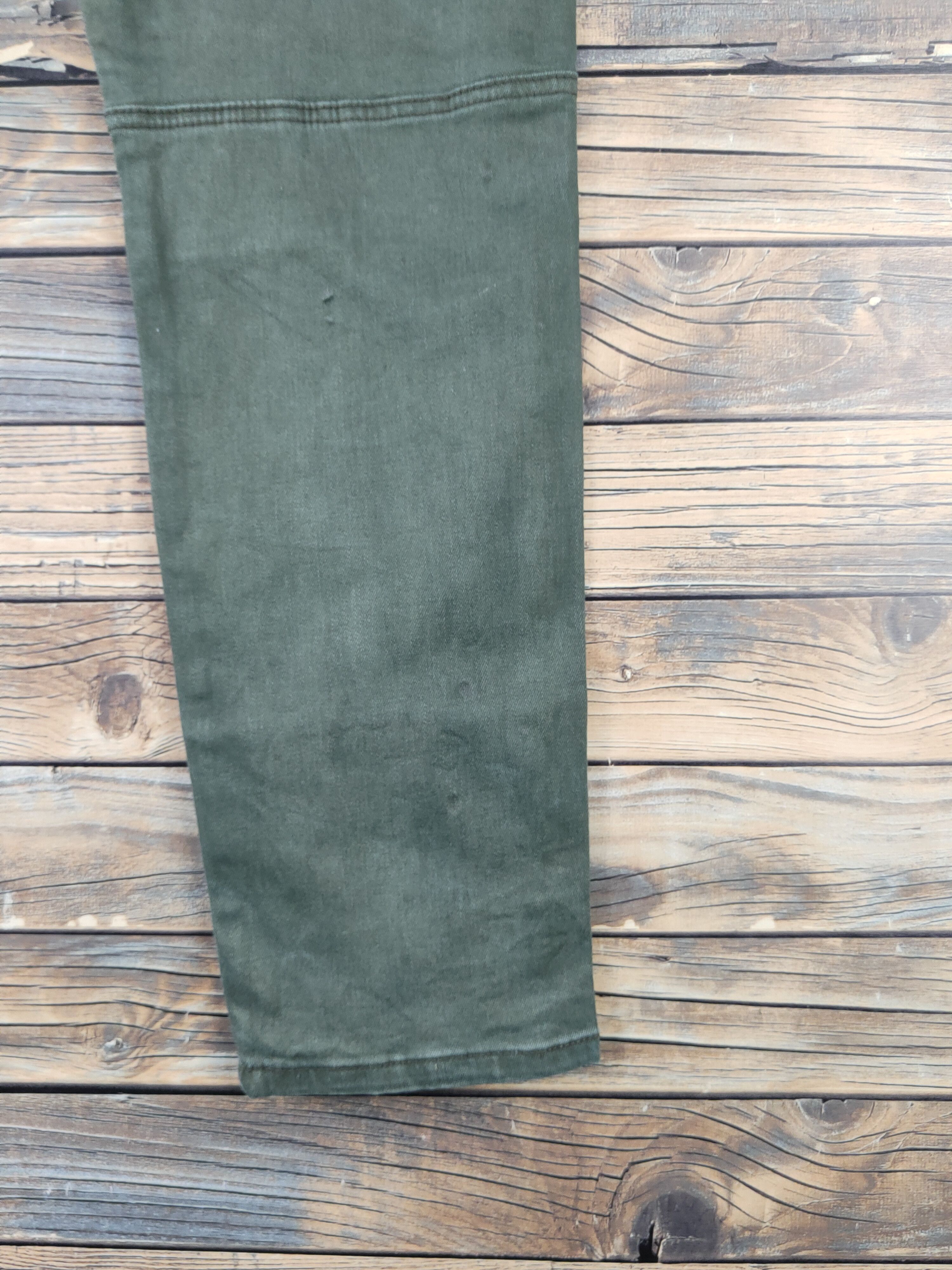 Japanese Brand DLL Invisible Green Multipocket Tactical Cargo Pants #263 Size 31" - 11 Thumbnail