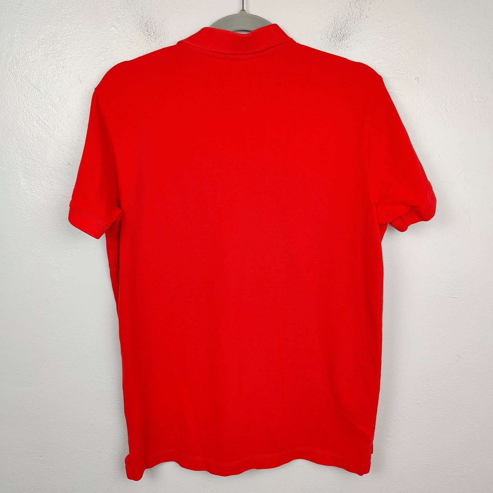 Diesel Diesel Polo Shirt Mens XL Red Logo Emblem Pique Knit Size US XL / EU 56 / 4 - 7 Thumbnail