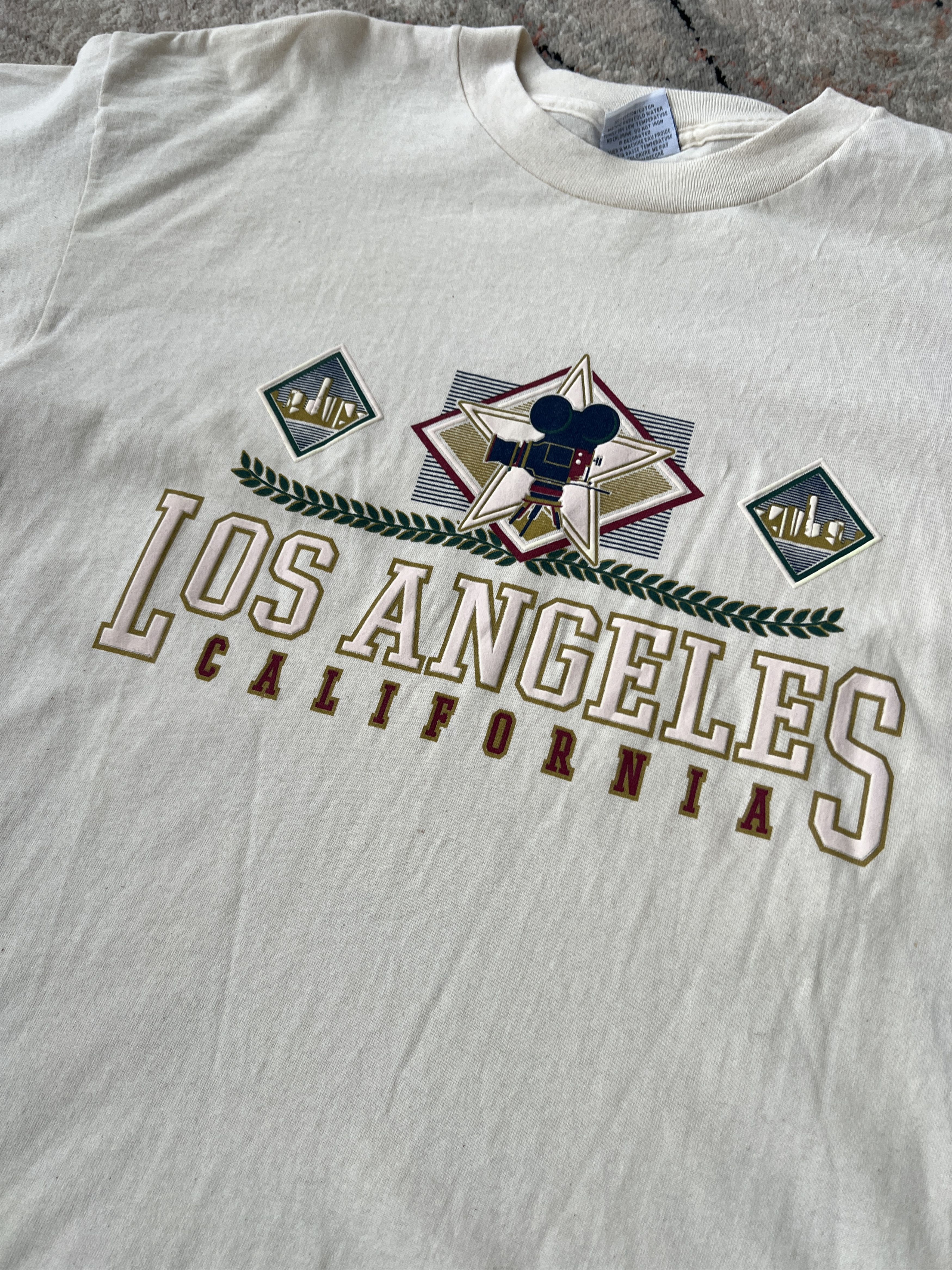 Vintage Los Angeles California Made In USA Vintage Tee Size US XL / EU 56 / 4 - 2 Thumbnail