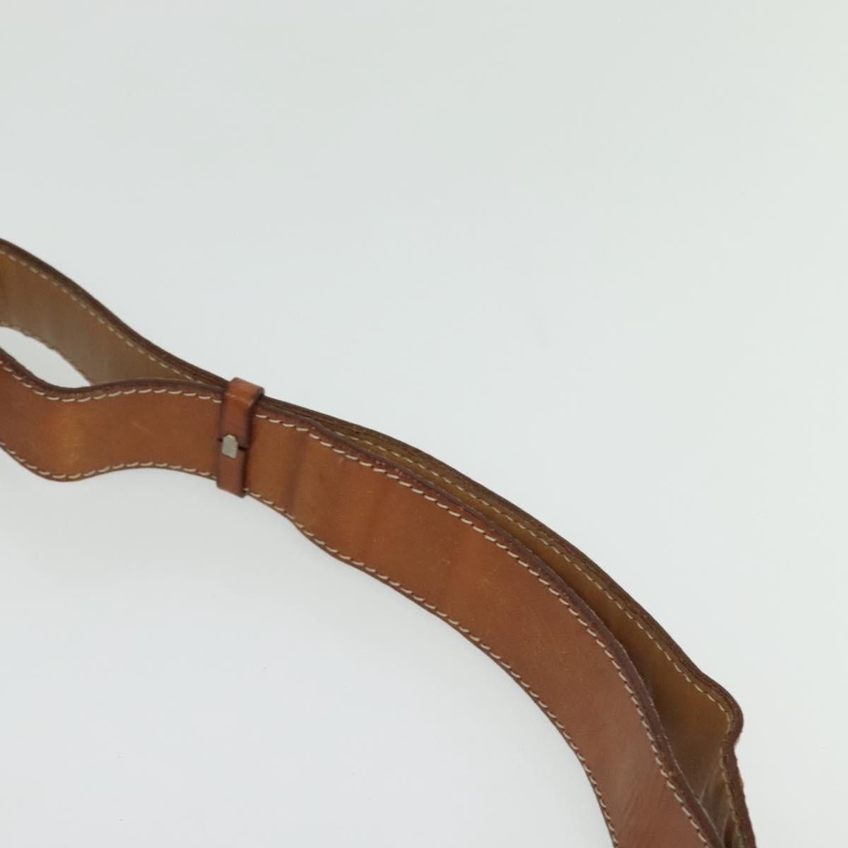 Celine CELINE Macadam Canvas Shoulder Bag Pvc Leather Brown Gold Size ONE SIZE - 8 Thumbnail