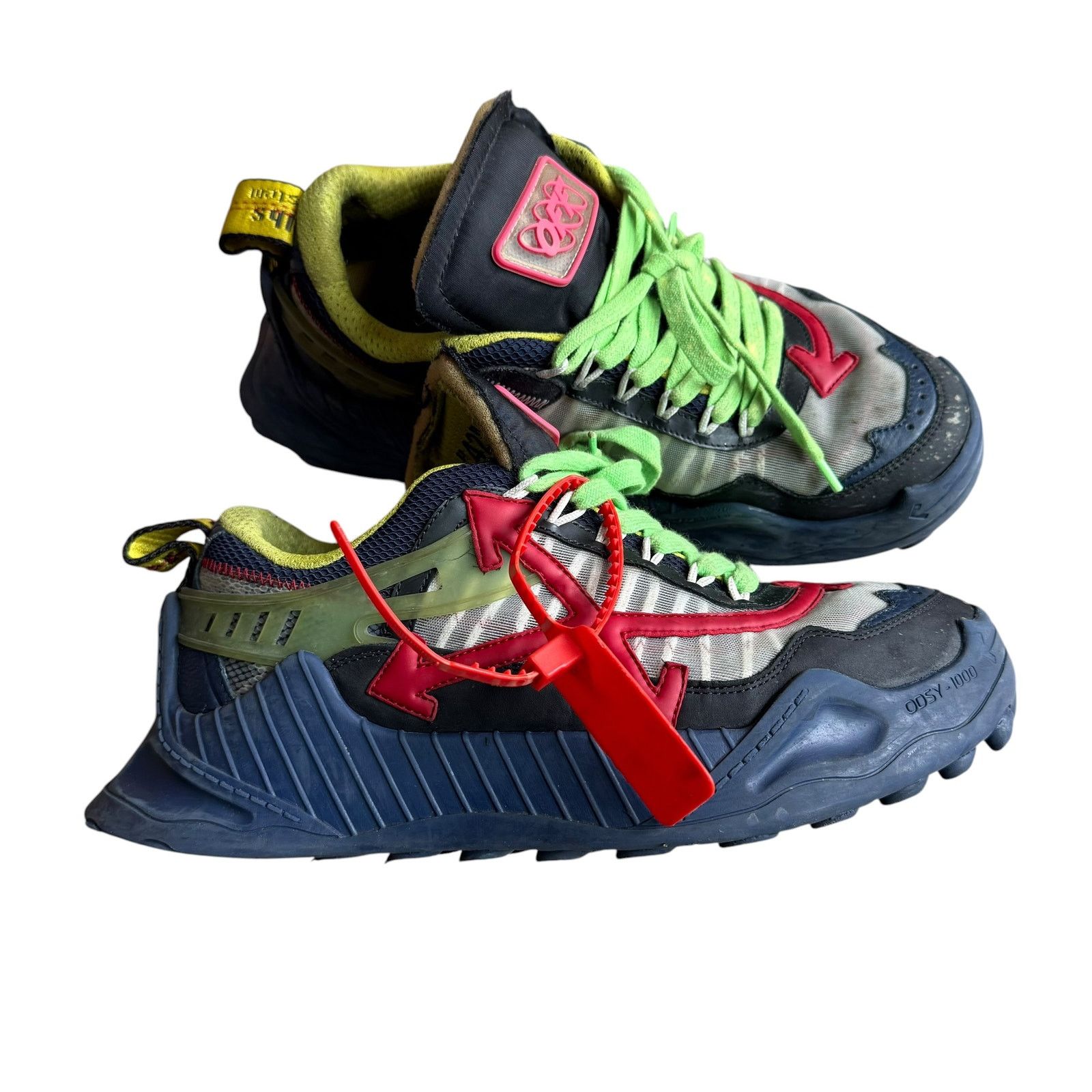 Off-White Off-White ODSY-1000 Sneakers Shoes Mens 42 size 9 Size US 9 / EU 42 - 1 Thumbnail