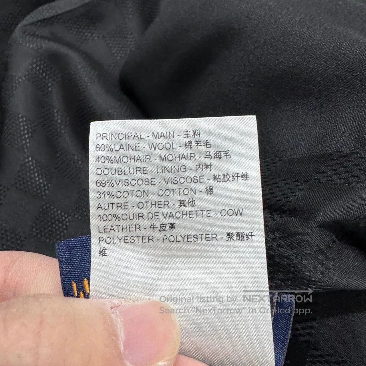 Louis Vuitton louis vuitton short blazer with turquoise accents. Size US L / EU 52-54 / 3 - 6 Thumbnail