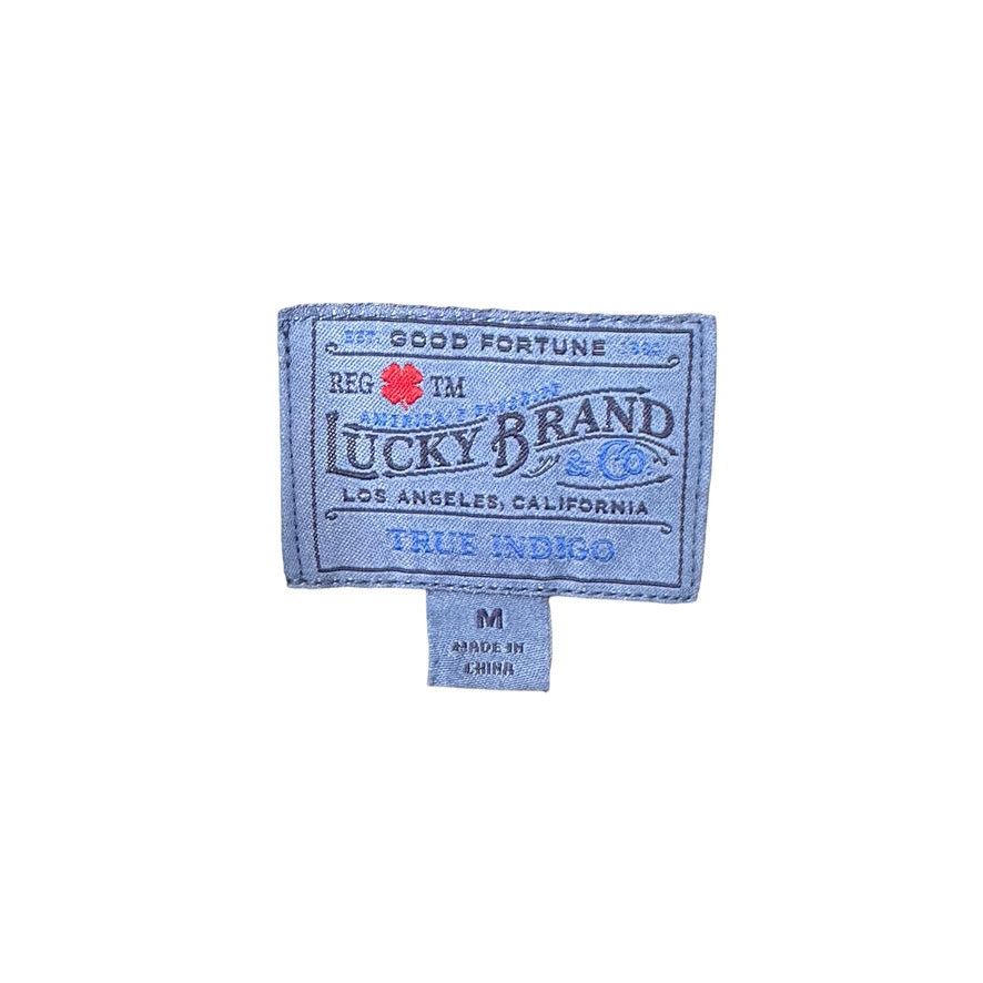 Lucky Brand Lucky Brand Navy Blue Long Sleeve Cotton Polo Shirt Size US M / EU 48-50 / 2 - 5 Thumbnail