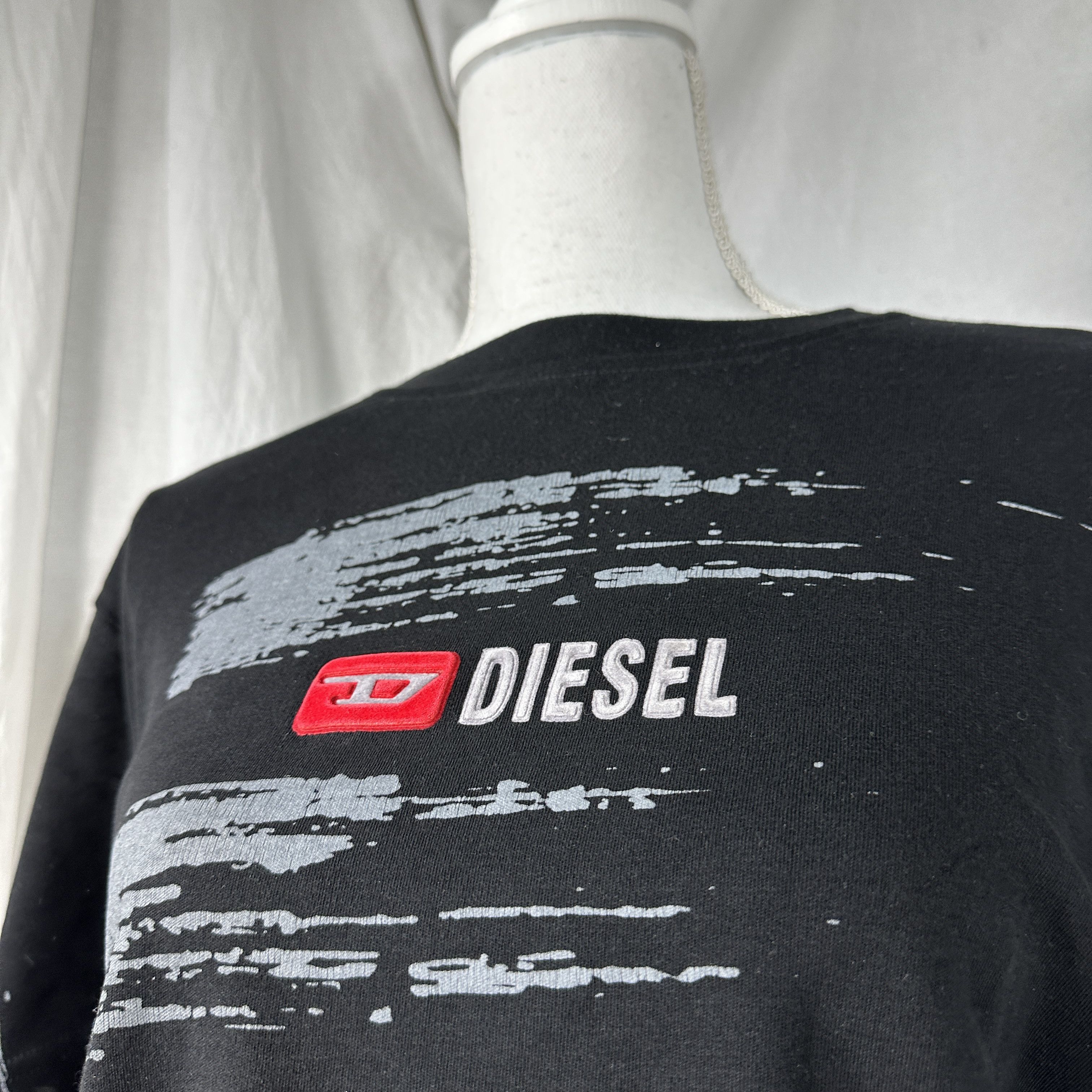 Diesel × Vintage Vintage 00s Casual Grunge Biker Diesel T-shirt Size US L / EU 52-54 / 3 - 5 Thumbnail