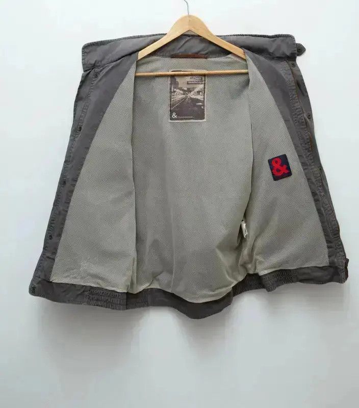 Dolce & Gabbana × Vintage DOLCE GABBANA Jacket Utility Cargo Field Vest 90s Grey Size US L / EU 52-54 / 3 - 4 Thumbnail