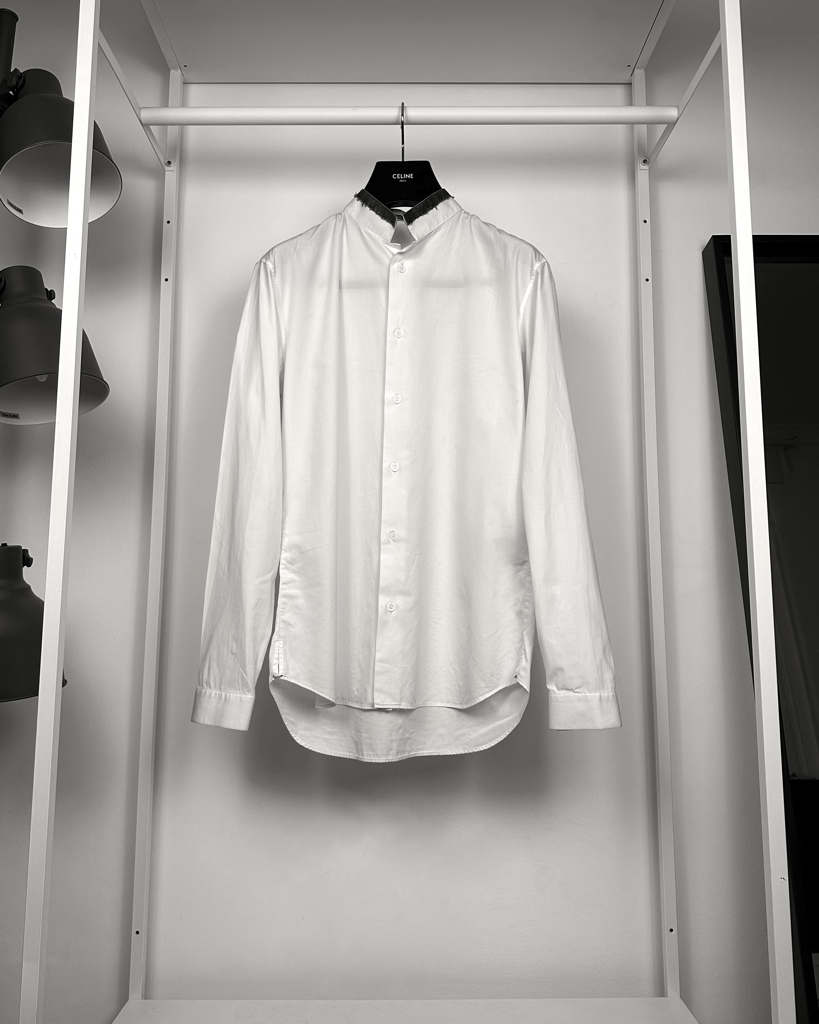 Dior Dior Homme Collar Patch Button Up Shirt Size US M / EU 48-50 / 2 - 1 Thumbnail