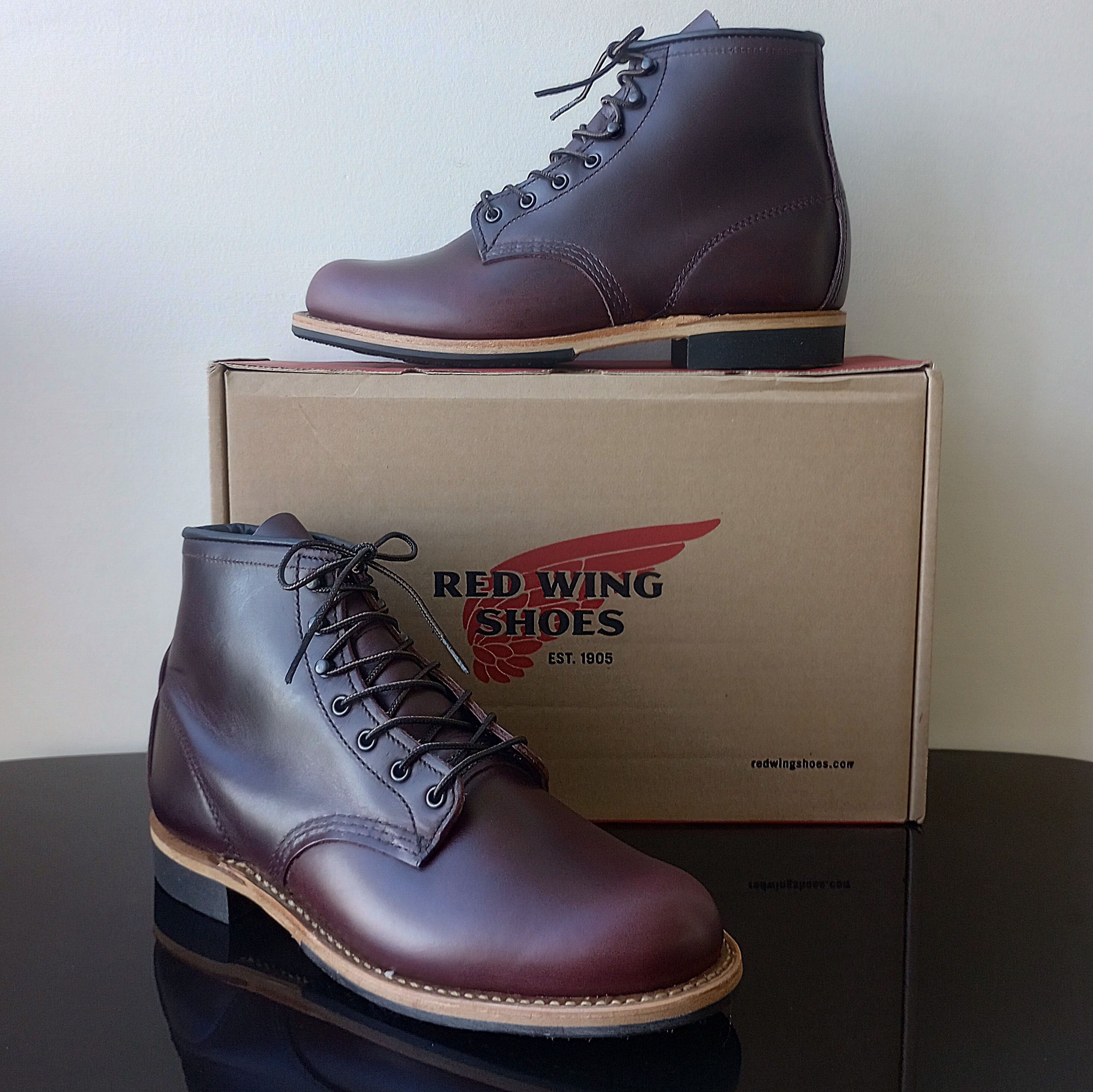 Red Wing Red Wing Heritage Men's Beckman 6-Inch Boot in Black Cherry Size US 8 / EU 41 - 3 Thumbnail