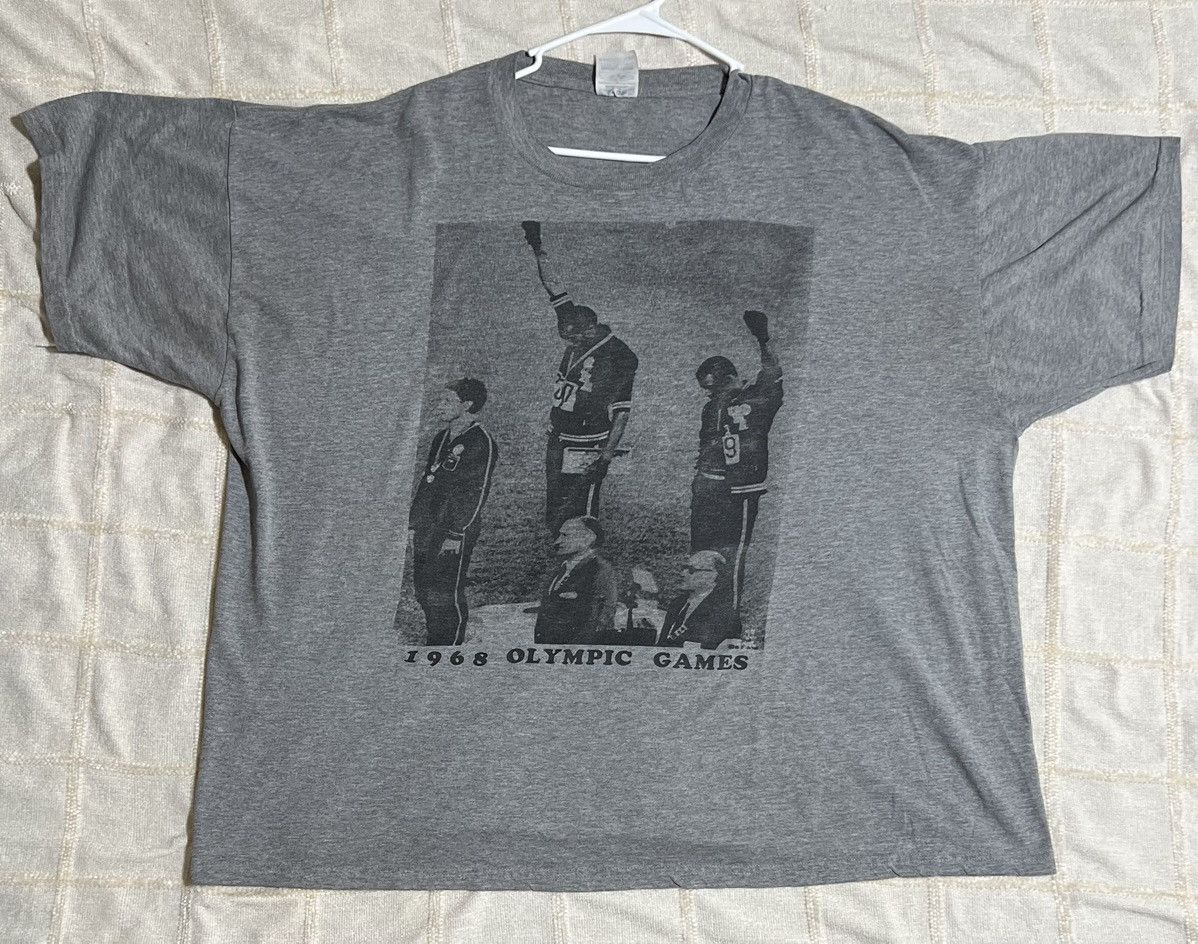 Jerzees Vintage Olympics T-shirt Size US XXL / EU 58 / 5 - 1 Thumbnail