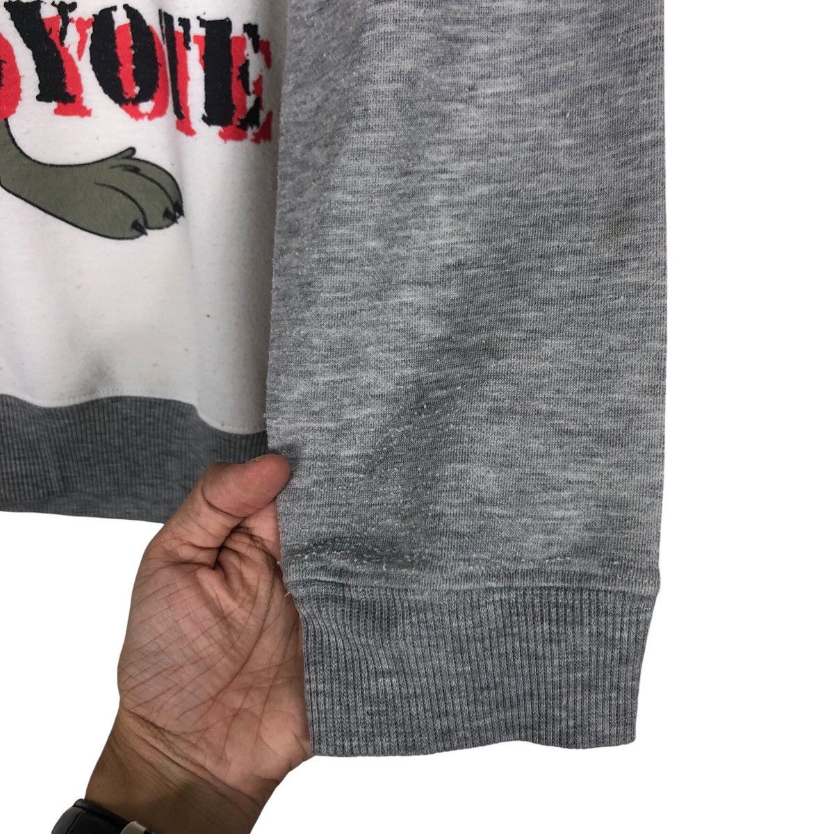 Cartoon Network × Vintage Vintage Looney Tunes Cartoon Coyote Sweatshirt Rare Design Size US M / EU 48-50 / 2 - 9 Thumbnail