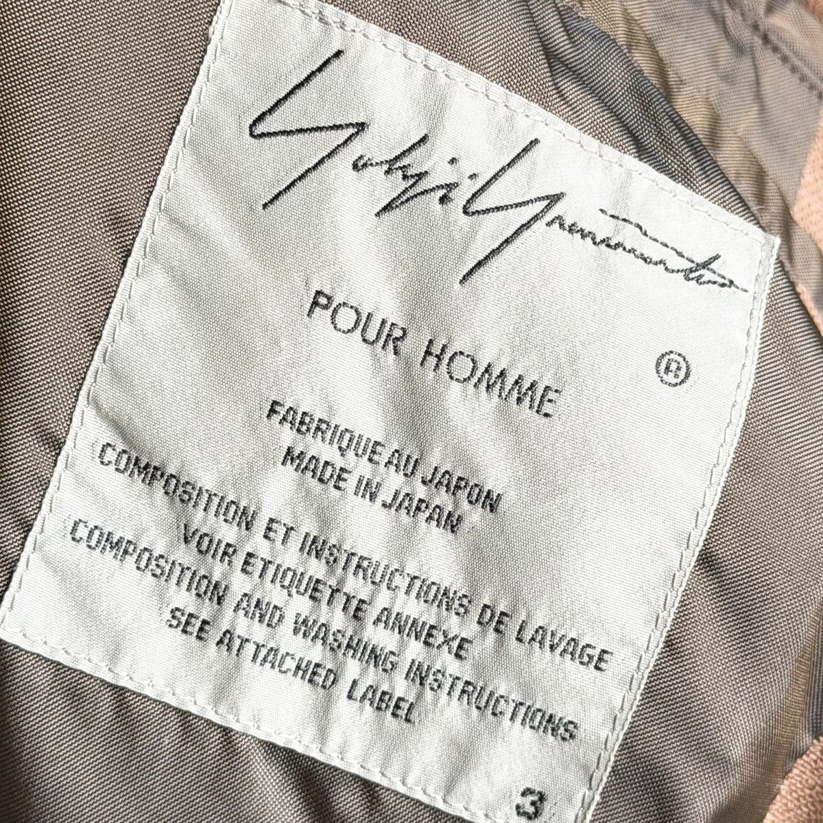 Yohji Yamamoto Yohji Yamamoto Pour Homme RUNWAY AW17 Discharge Wool Coat Size US XL / EU 56 / 4 - 9 Thumbnail