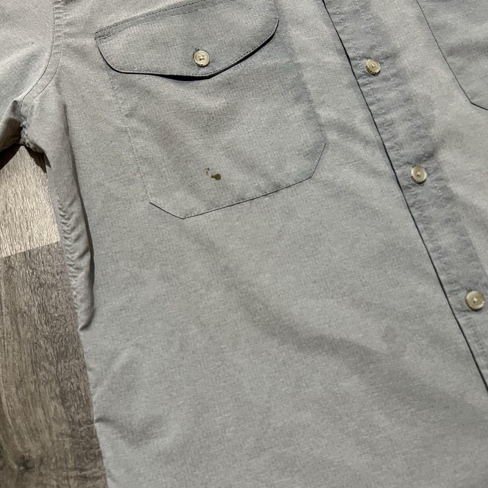 Filson CC Filson Shirt Mens S Light Blue Button Up Safari Blank Size US S / EU 44-46 / 1 - 4 Thumbnail