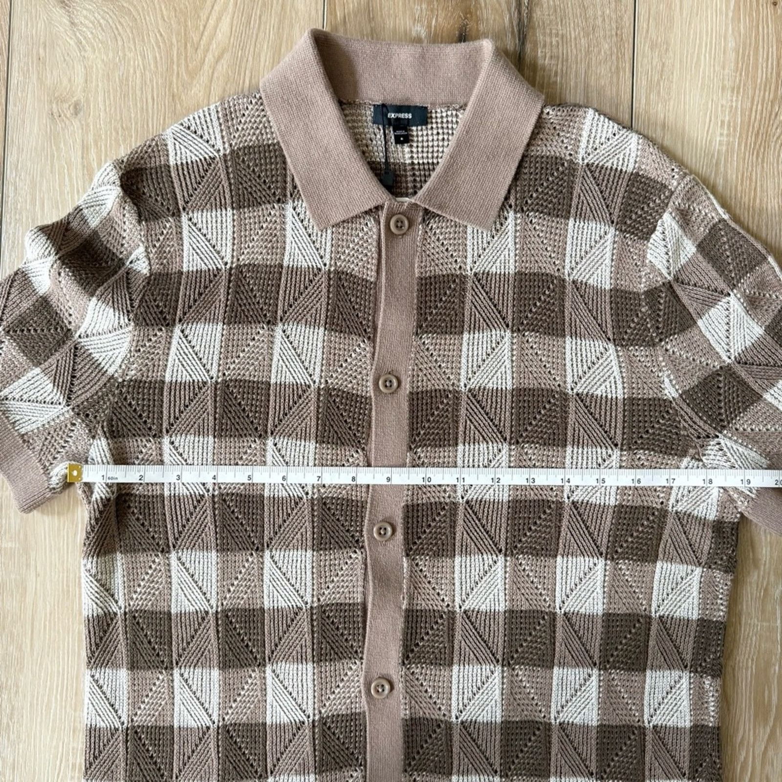 Express Express Button Down Sweater Polo S Size US S / EU 44-46 / 1 - 14 Thumbnail