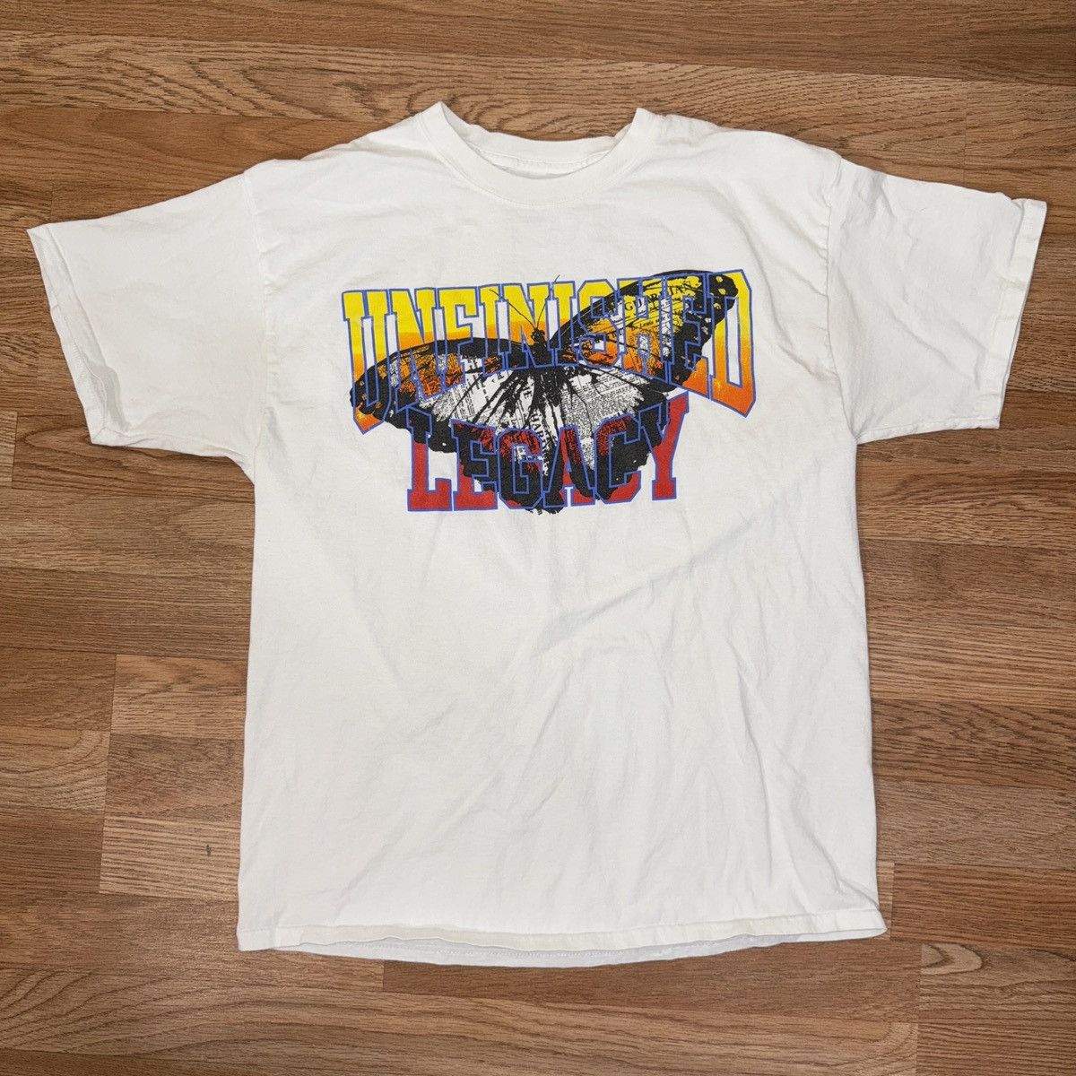 UNFINISHED LEGACY White and multicoloured unfinished legacy butterfly tee Size US L / EU 52-54 / 3 - 1 Thumbnail