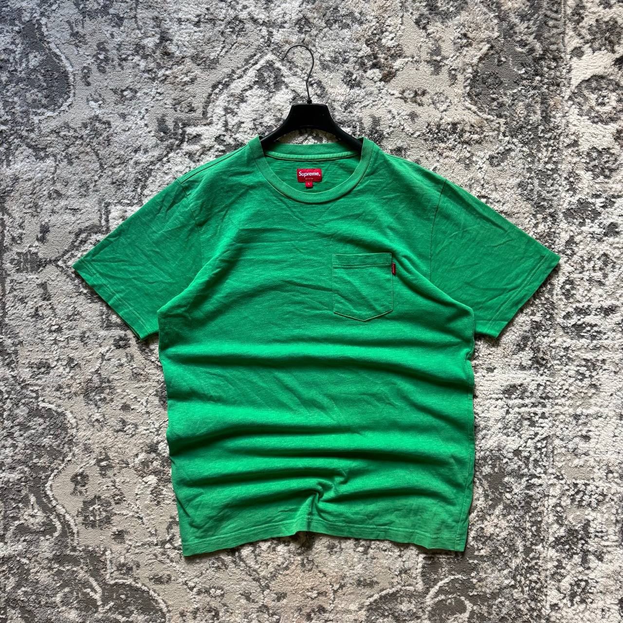 Supreme Supreme Pocket Tee SS18 Kelly Green Sz L Size US L / EU 52-54 / 3 - 1 Thumbnail