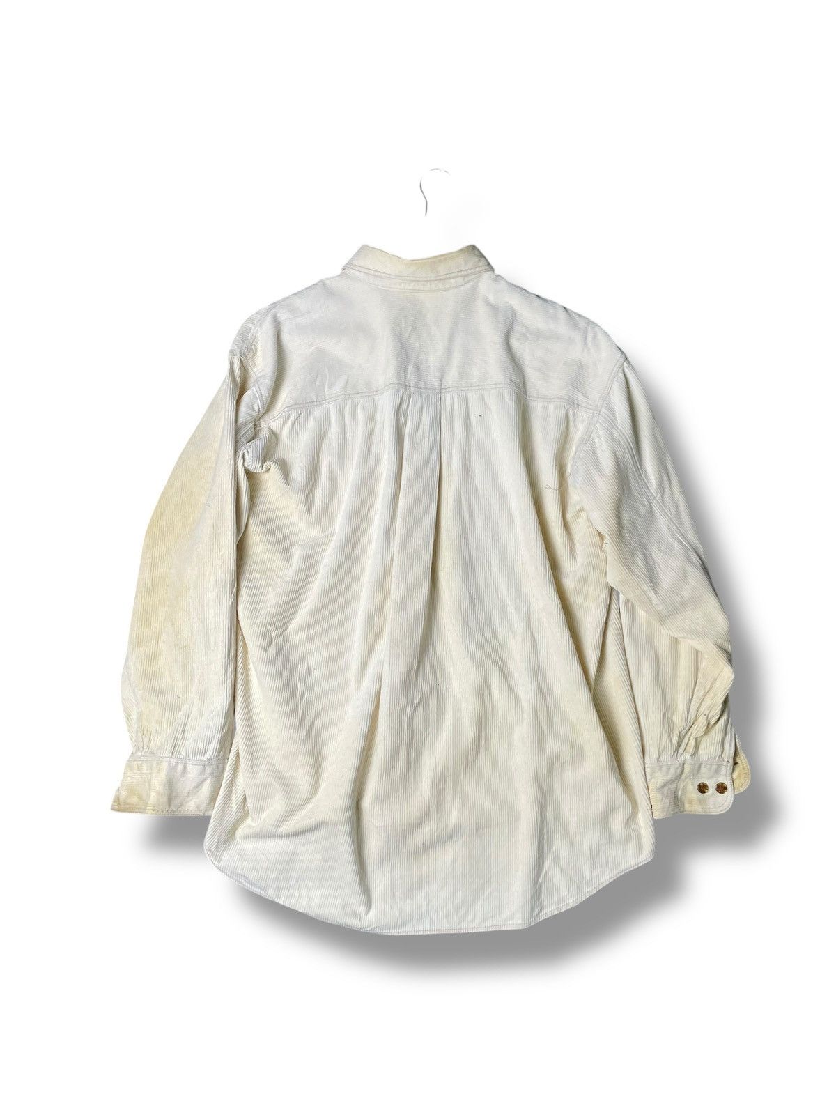 Japanese Brand Creation Cube Authentic Brand Corduroy Shirts (58) Size US M / EU 48-50 / 2 - 8 Thumbnail
