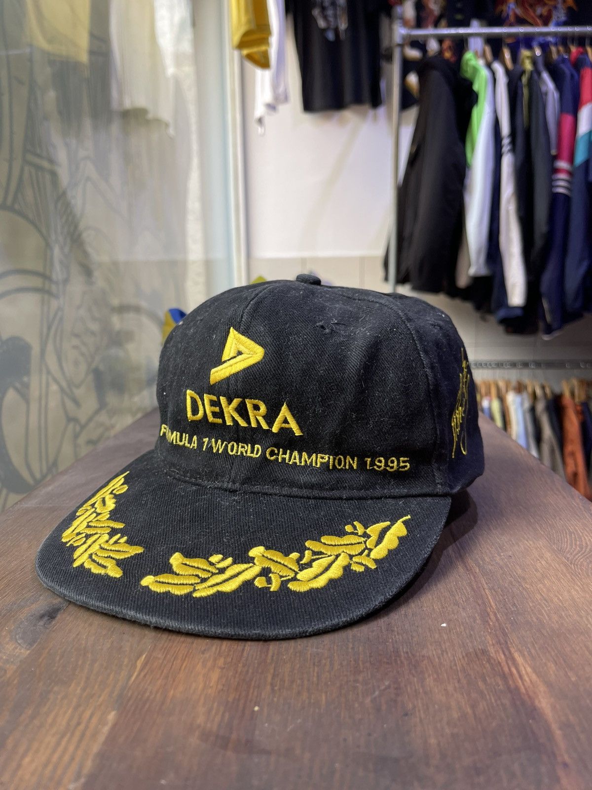 Formula 1 Michael Schumacher 1994 1995 Champion hat rare Size ONE SIZE - 1 Thumbnail