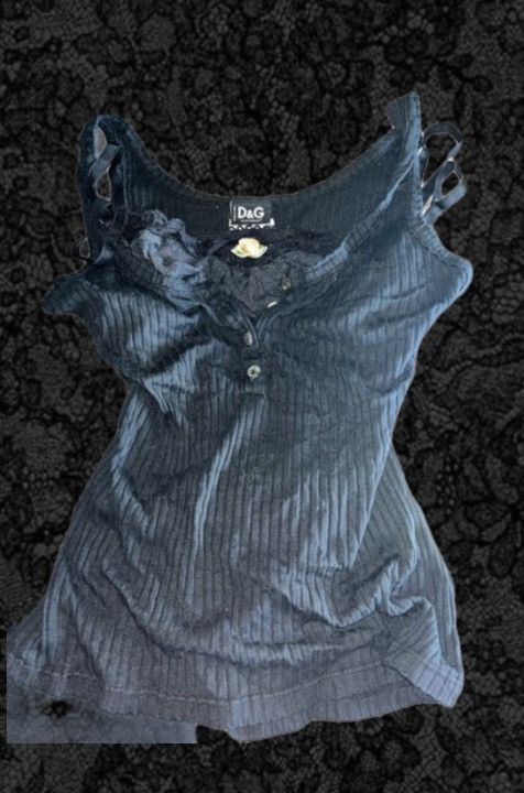 Dolce & Gabbana black vintage tank Size XS / US 0-2 / IT 36-38 - 1 Preview
