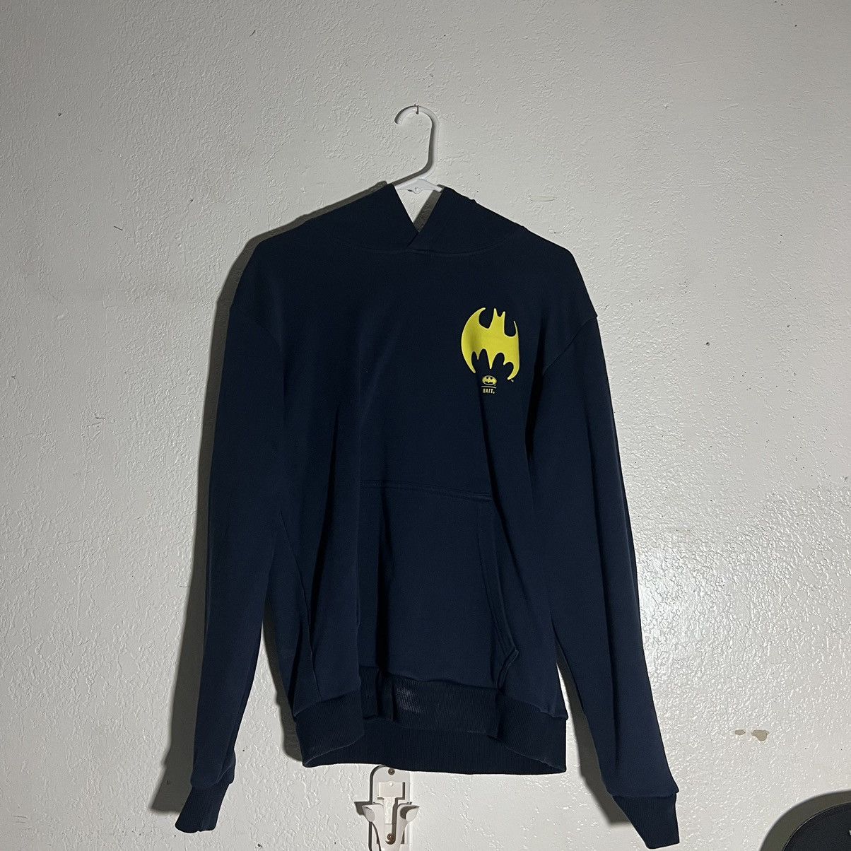 Bait Sz M Bait Batman Navy Hooded Sweatshirt Size US M / EU 48-50 / 2 - 2 Thumbnail